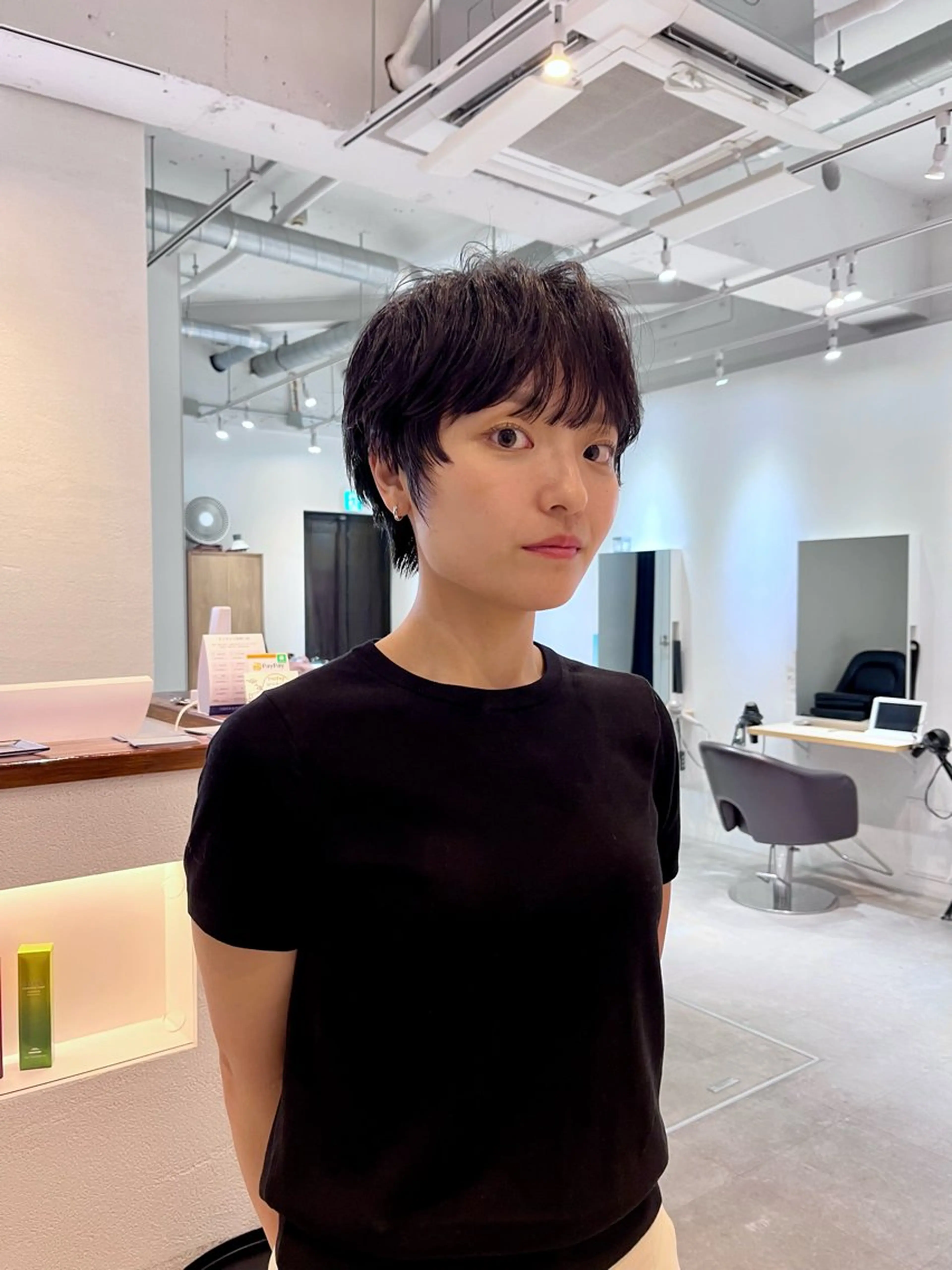 ショート パーマ ショートヘア カット パーマ ヘッドスパ トレンドパーマ☝️ 🌱ショート/緒方椋のヘアスタイル