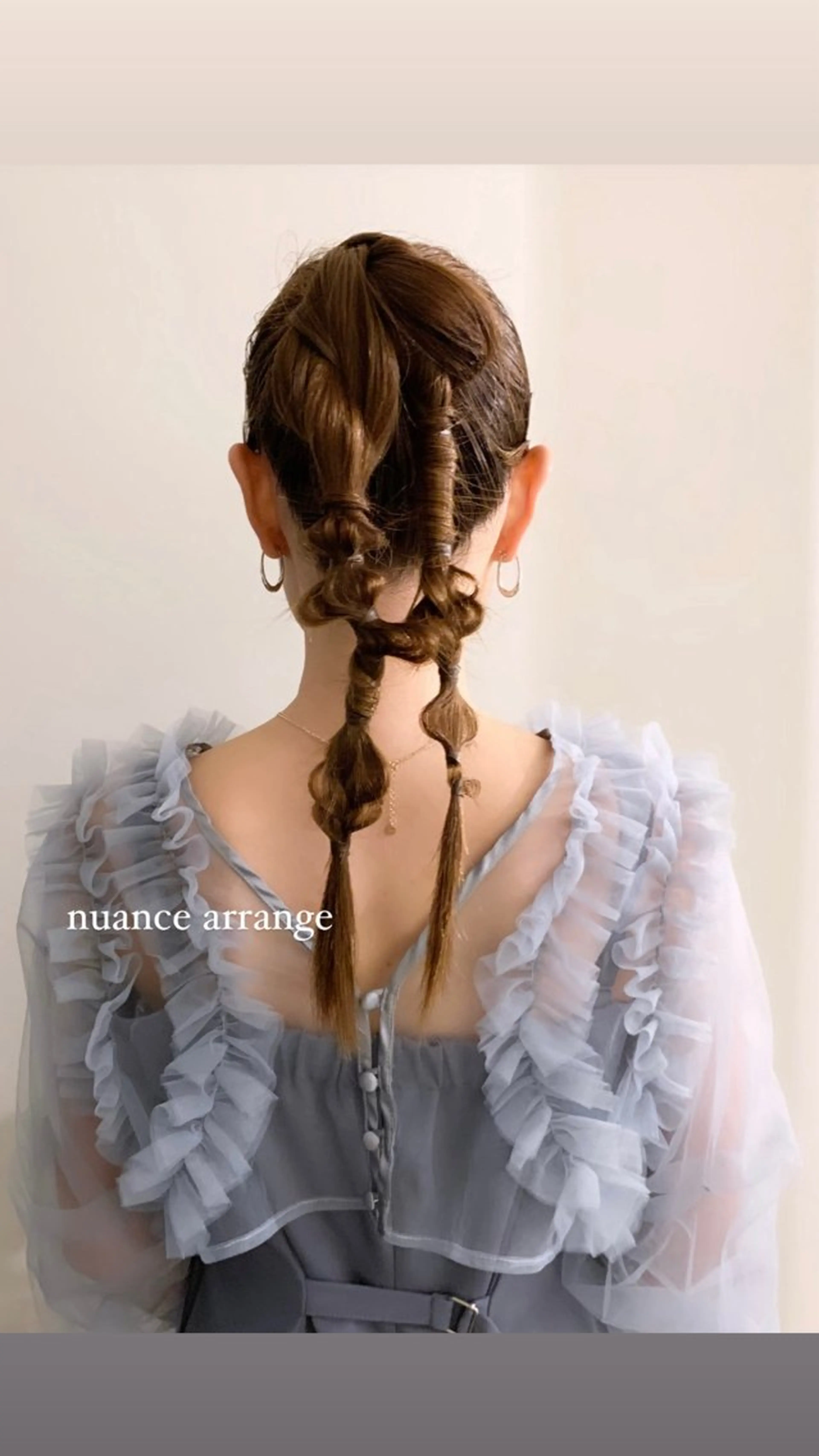 ヘアアレンジ ヘアセット 落合希 Olivebeigeのヘアスタイル