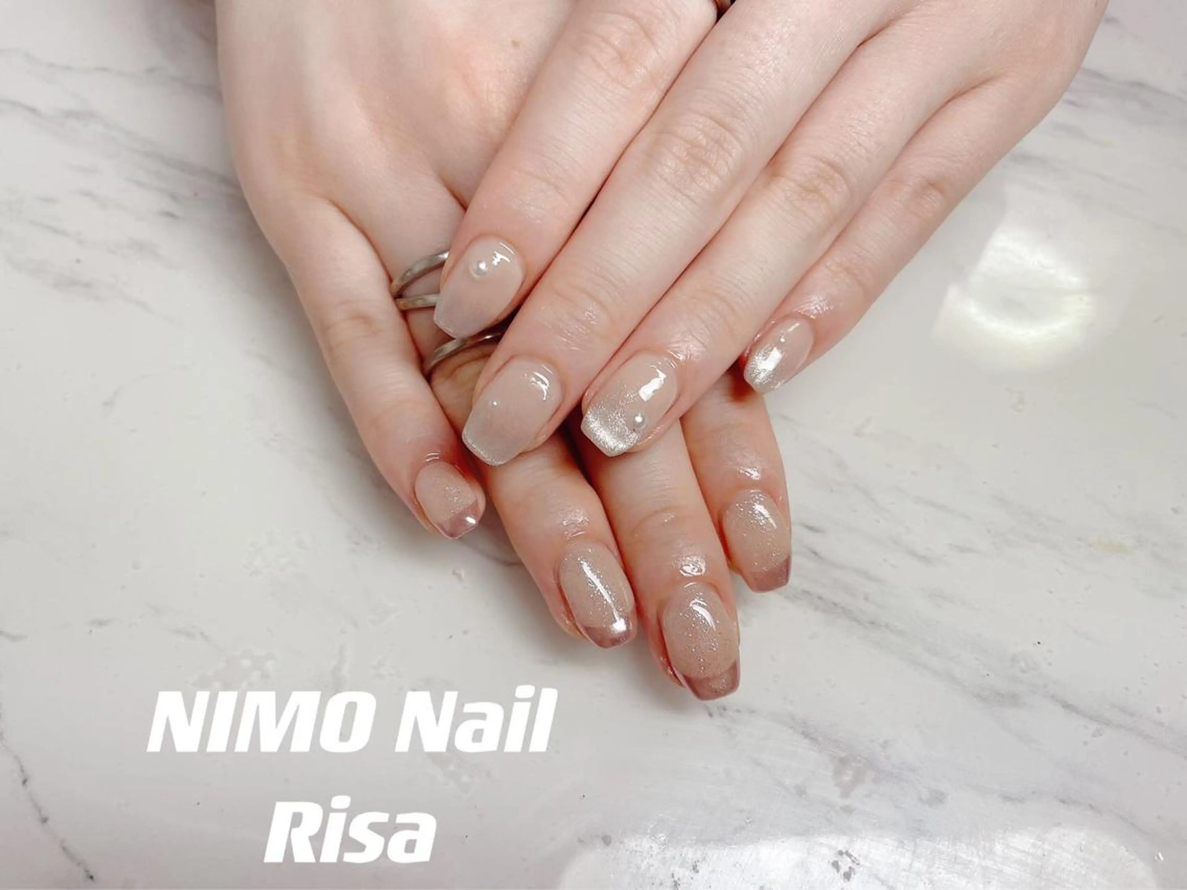 ネイル ハンドネイル RI SA☀️ リサのネイルデザイン