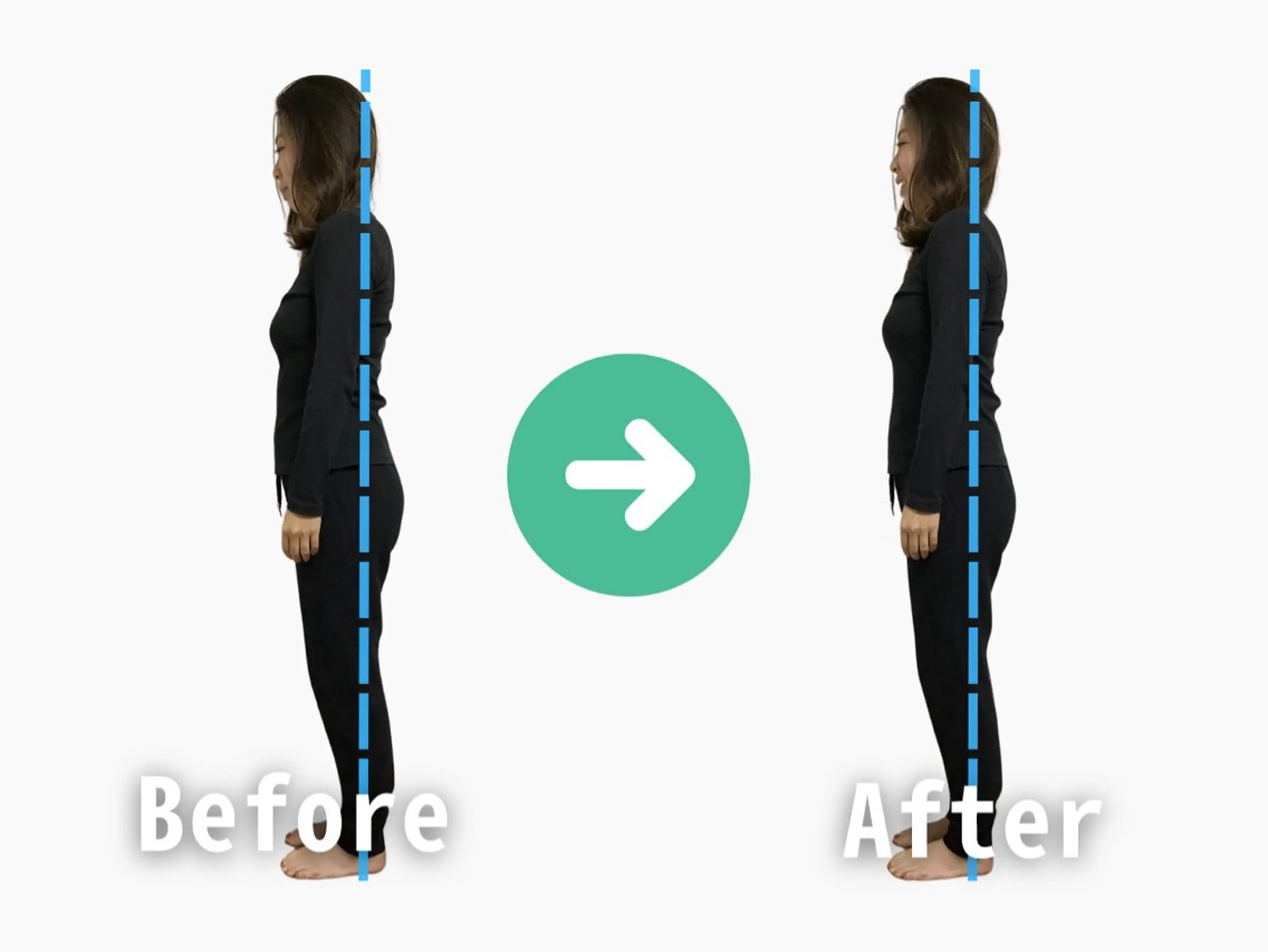 【美容整体】美姿勢整体+ヘッドスパ 60分【反り腰/巻肩/猫背/ストレートネック/骨盤矯正/肩こり/頭痛/腰痛】の写真