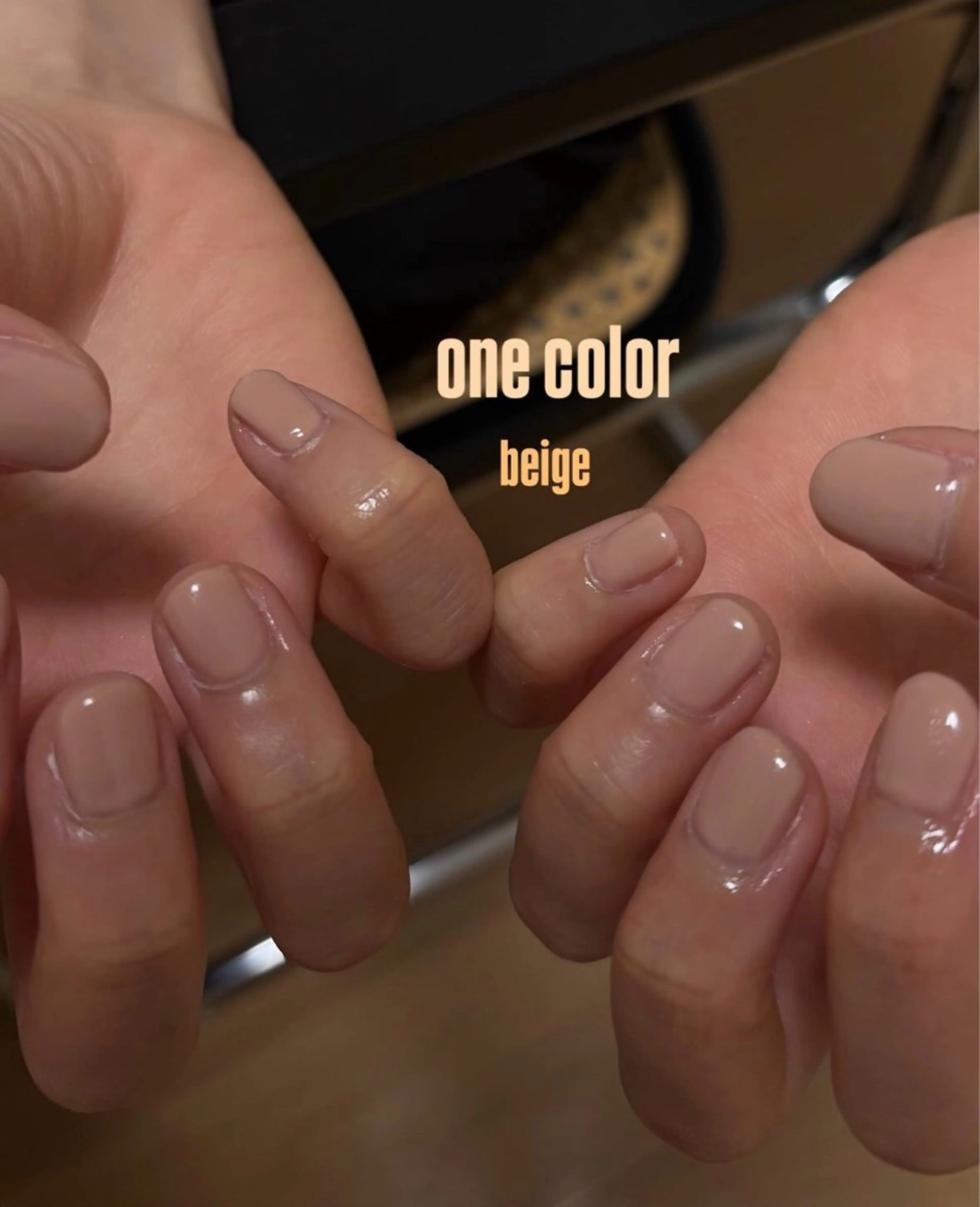 ネイル ワンカラーネイル xoxo_nail 🎀FUKAのネイルデザイン