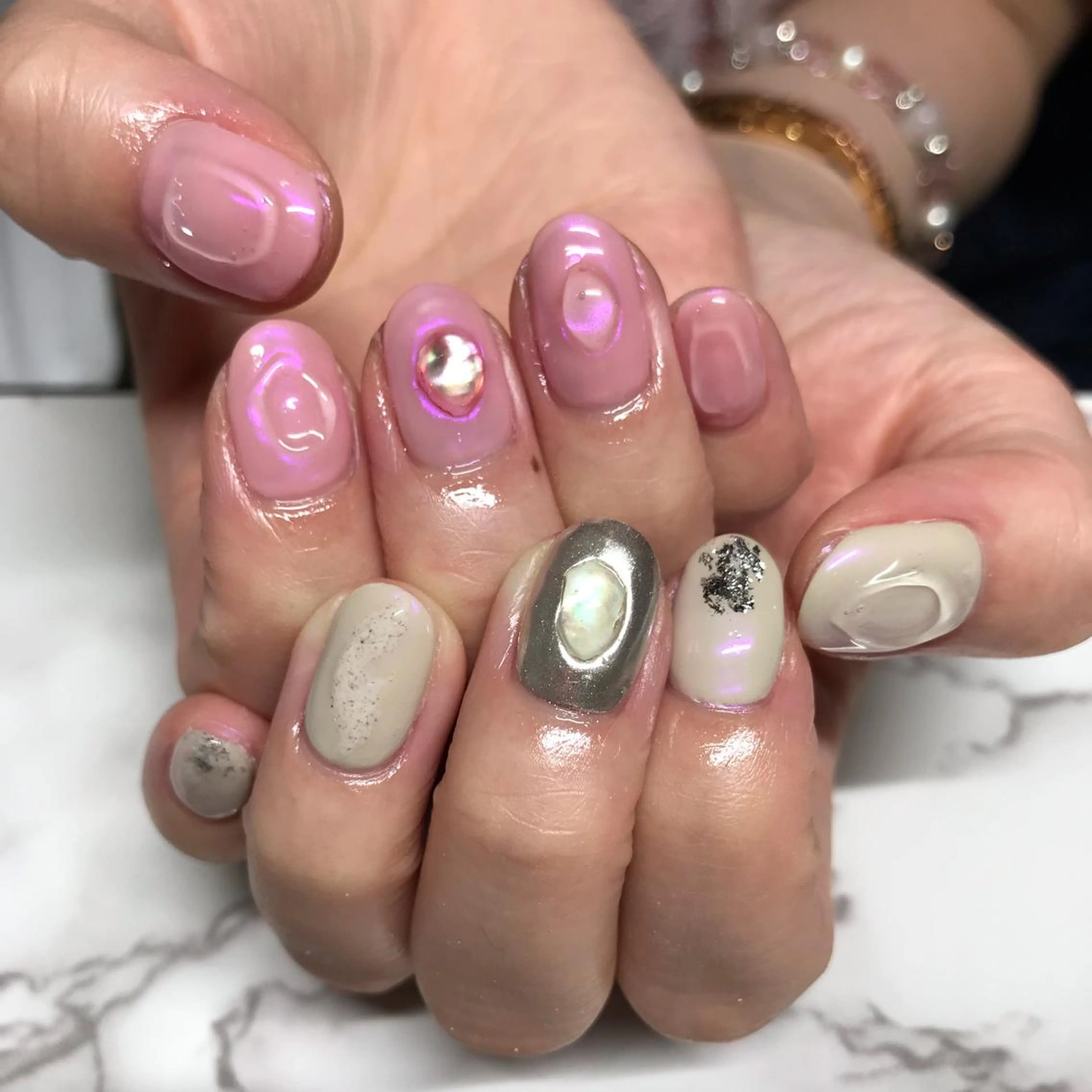 ネイル 持ち込み アスピーネイル asukaのネイルデザイン