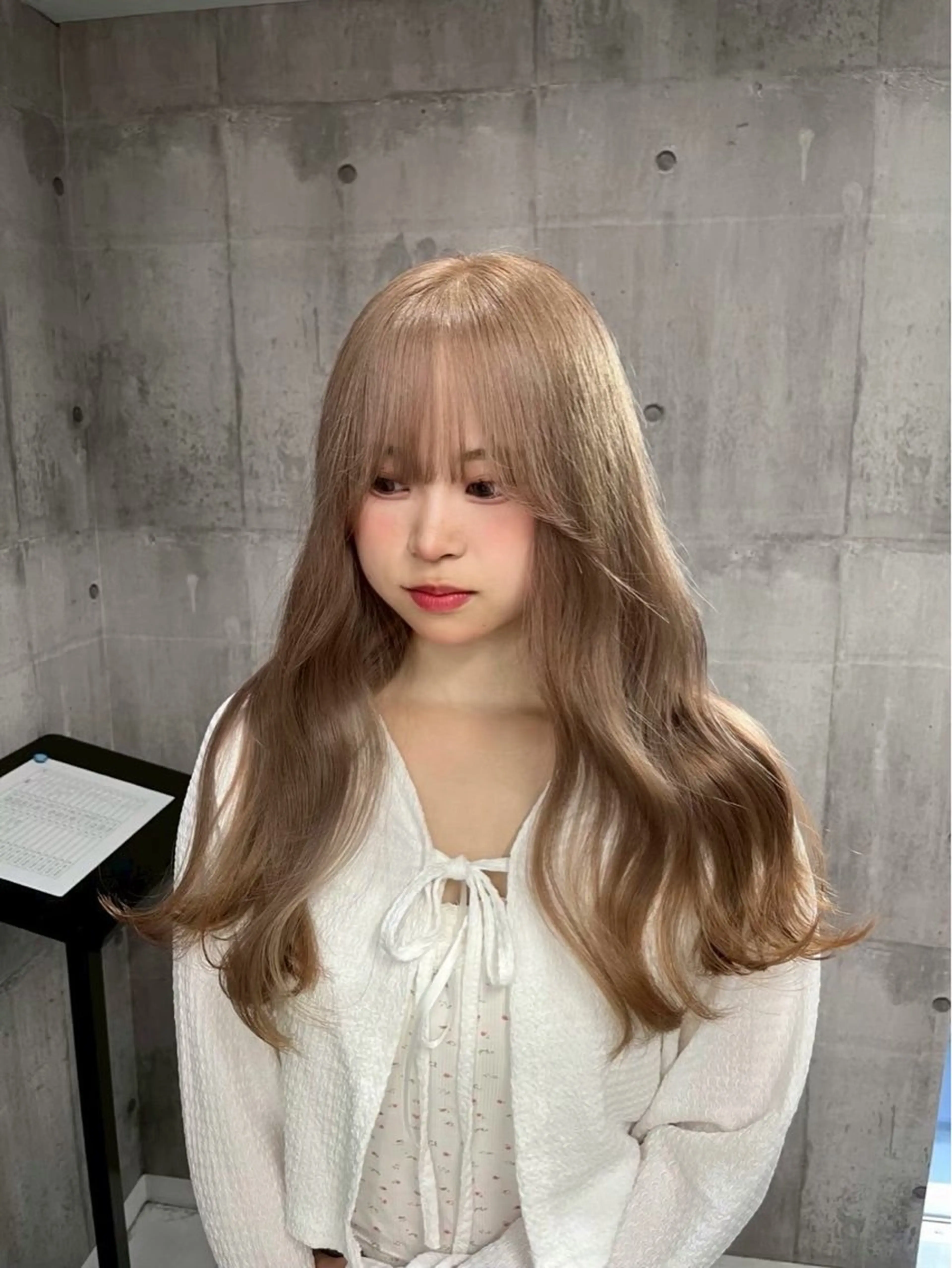 【モテ艶髪𓂃🎀𓈒𓏸】ダブルカラー+トリートメント (1ブリーチの写真
