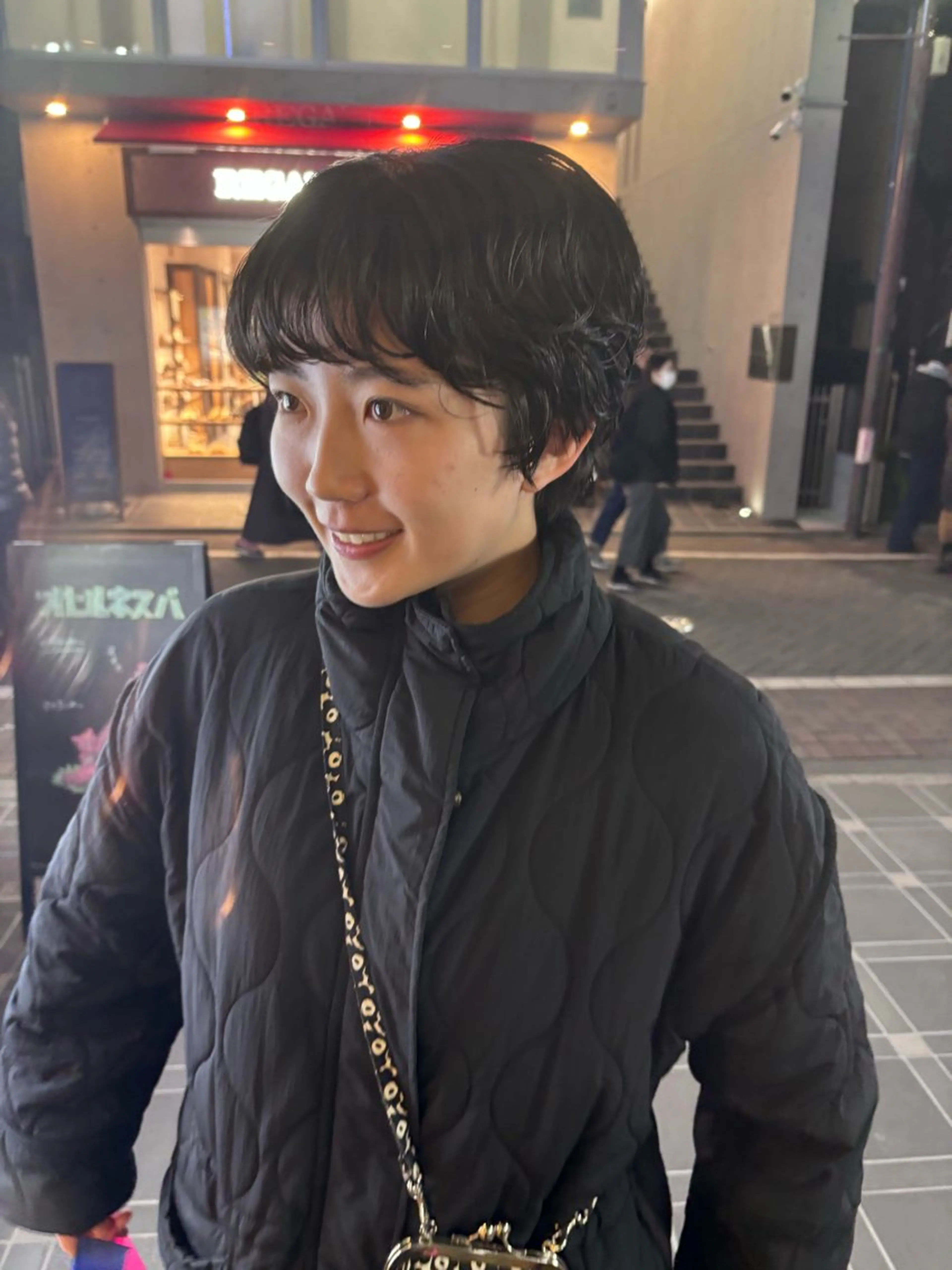 ショート パーマ カット パーマ しみず さくら🌸のヘアスタイル