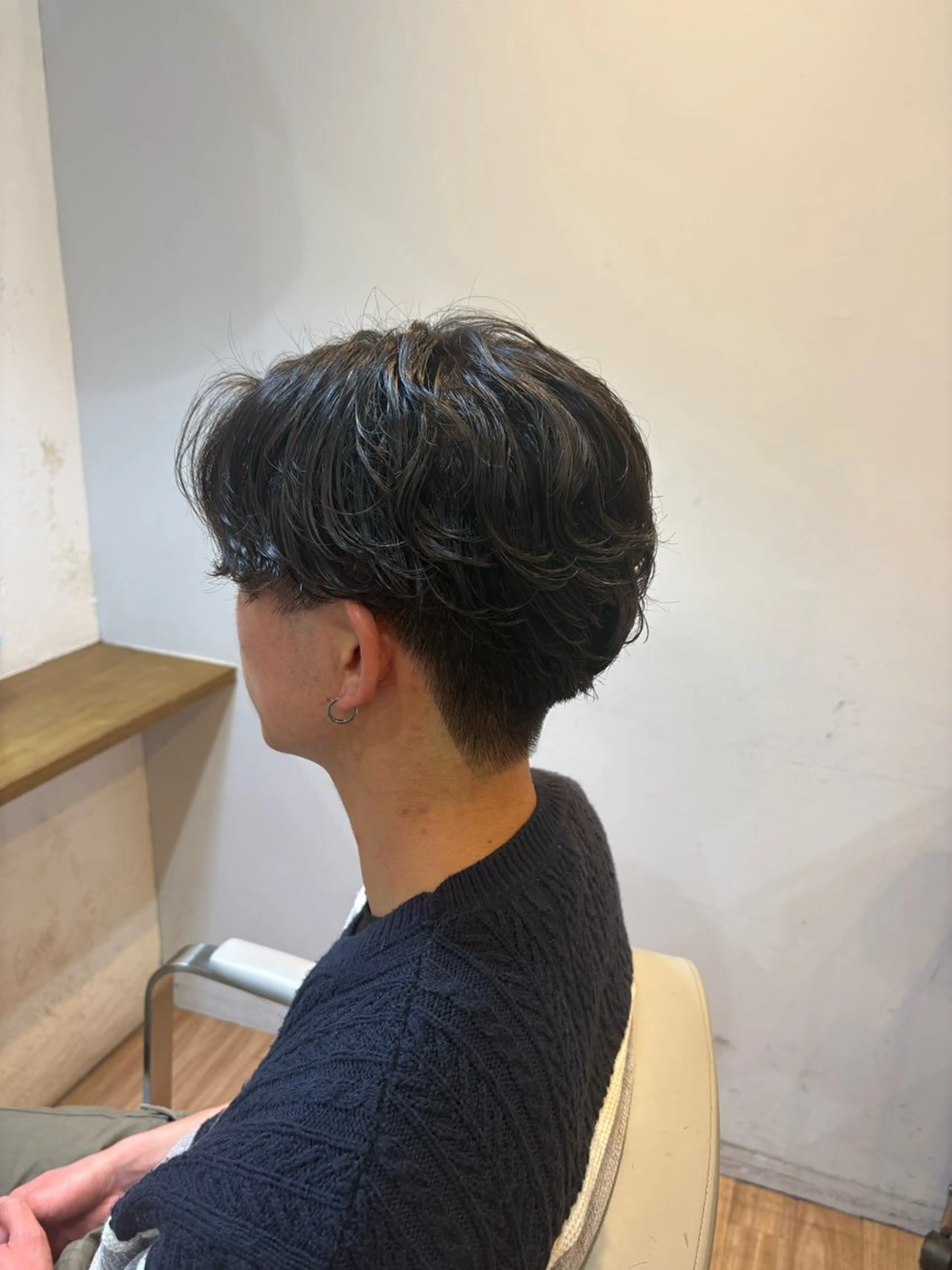 メンズ カット パーマ 韓国ヘアー🇰🇷 MIWAのヘアスタイル