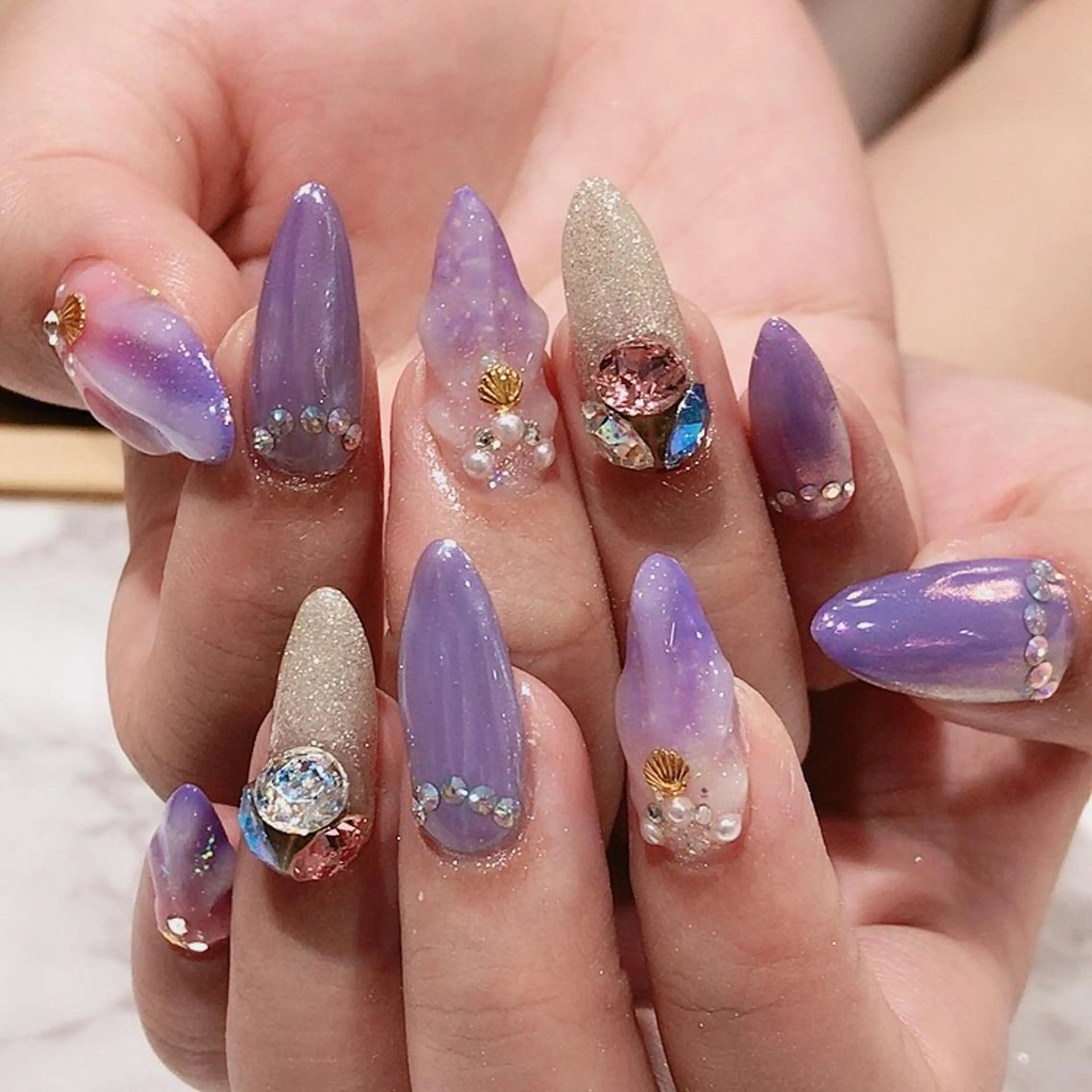 ネイル ハンドネイル ハンドケア nailsalon SuMILEのネイルデザイン