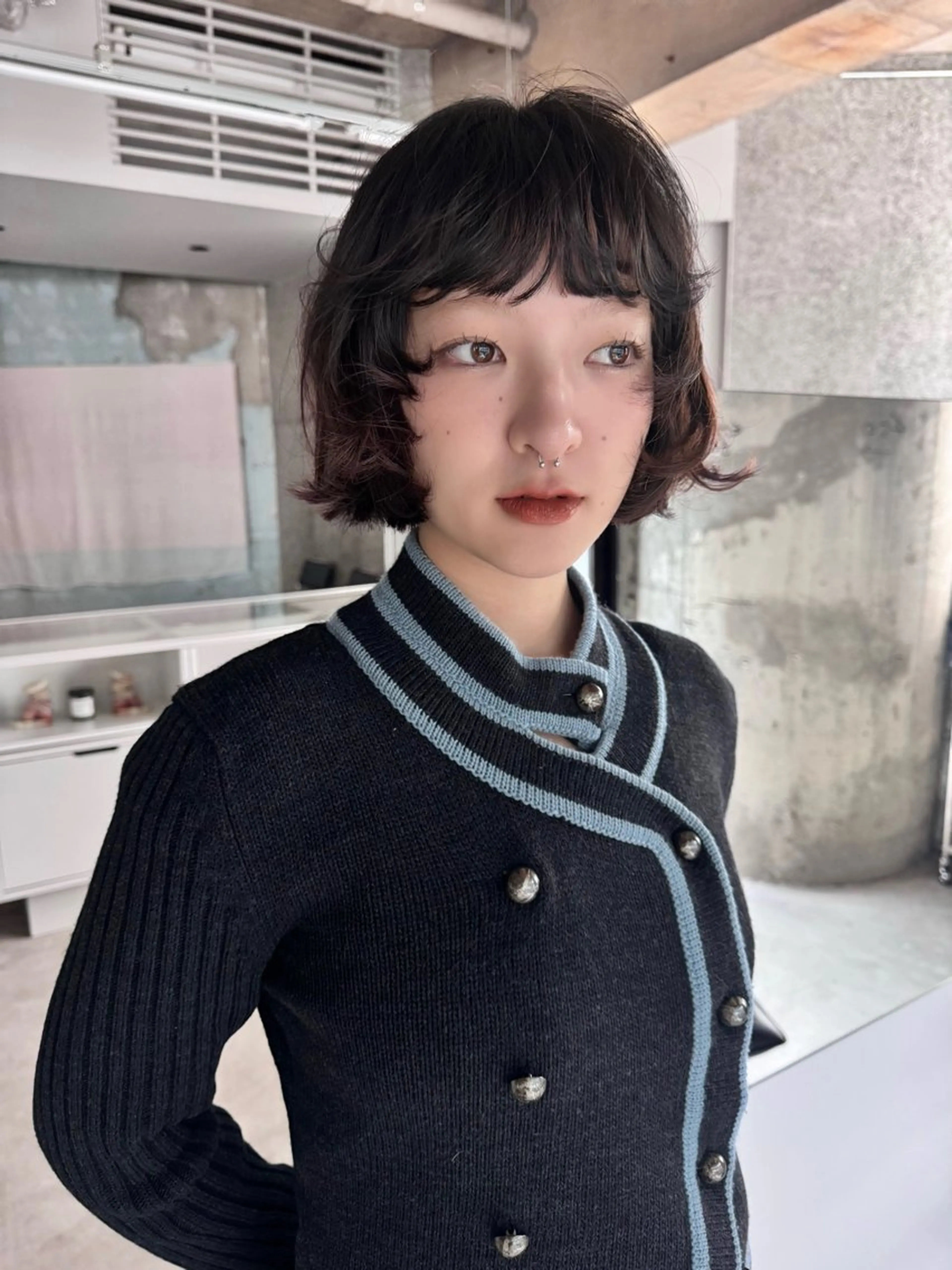 ショート カラー パーマ カット casey mayuのヘアスタイル