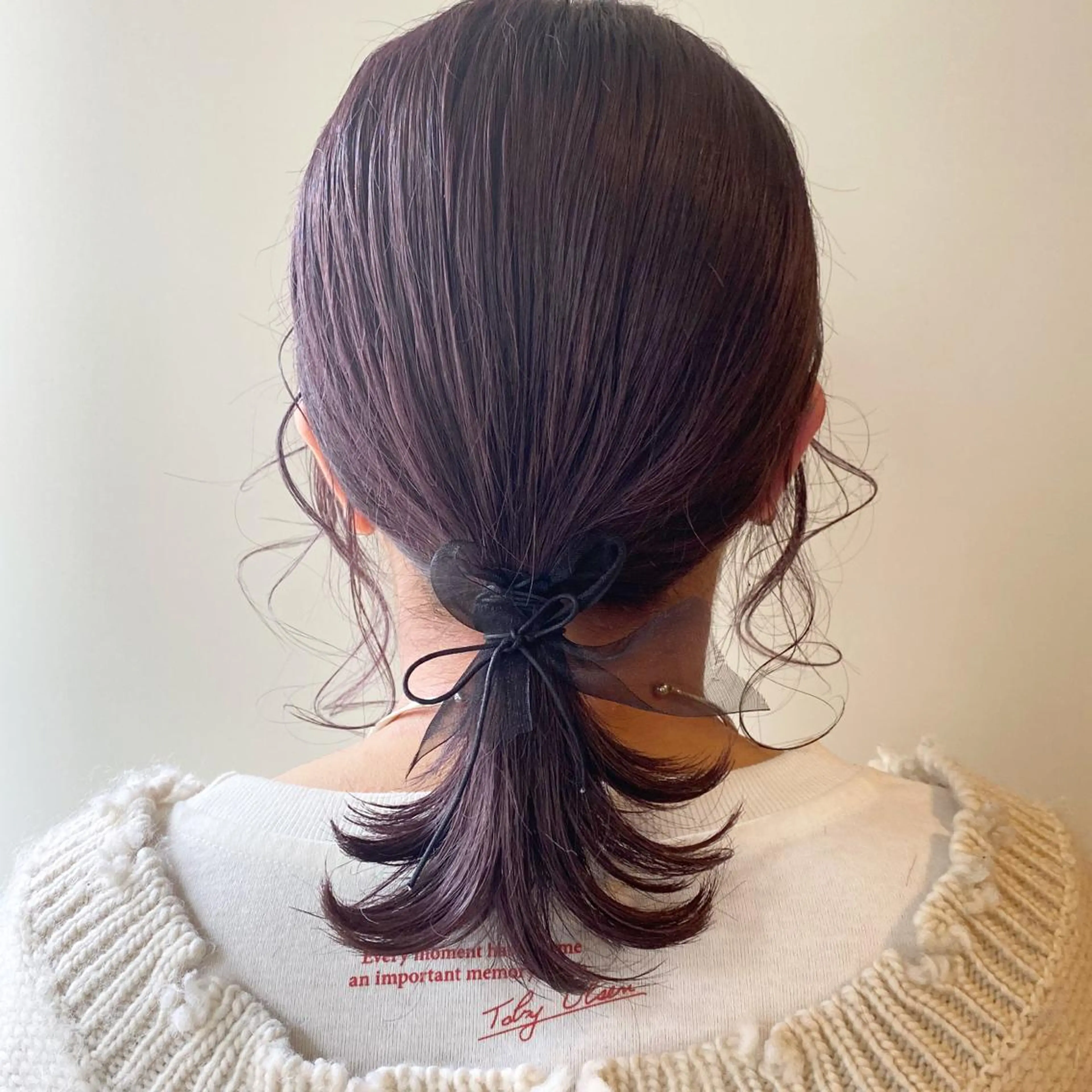 ミディアム カラー パーマ ヘアアレンジ ラベンダーカラー 撮影モデル募集 🦋soemikaのヘアスタイル