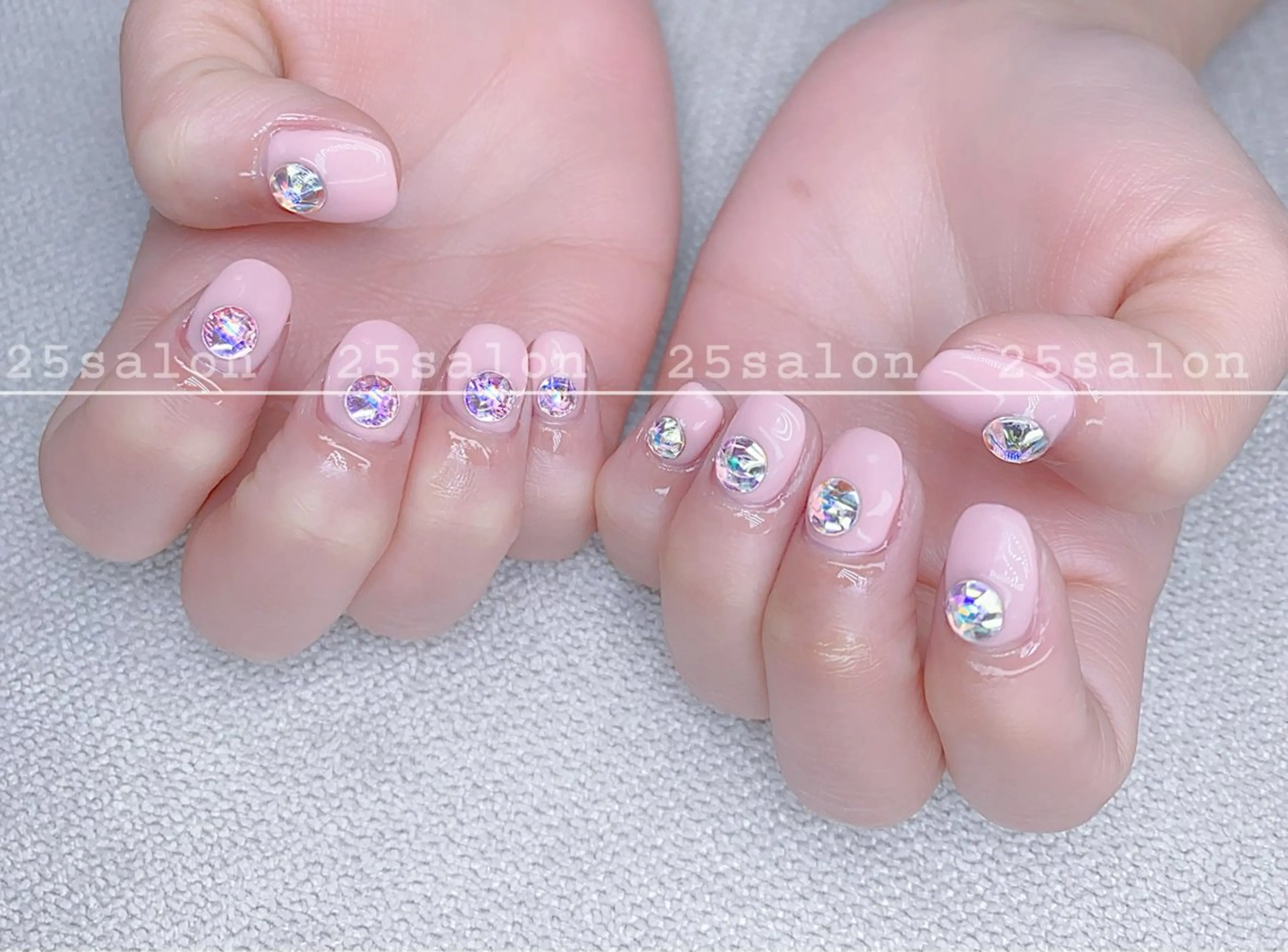 ネイル ジェルネイル 韓国ネイル ニュアンスネイル パラジェル ワンホンネイル 2 5のマツエク・マツパデザイン