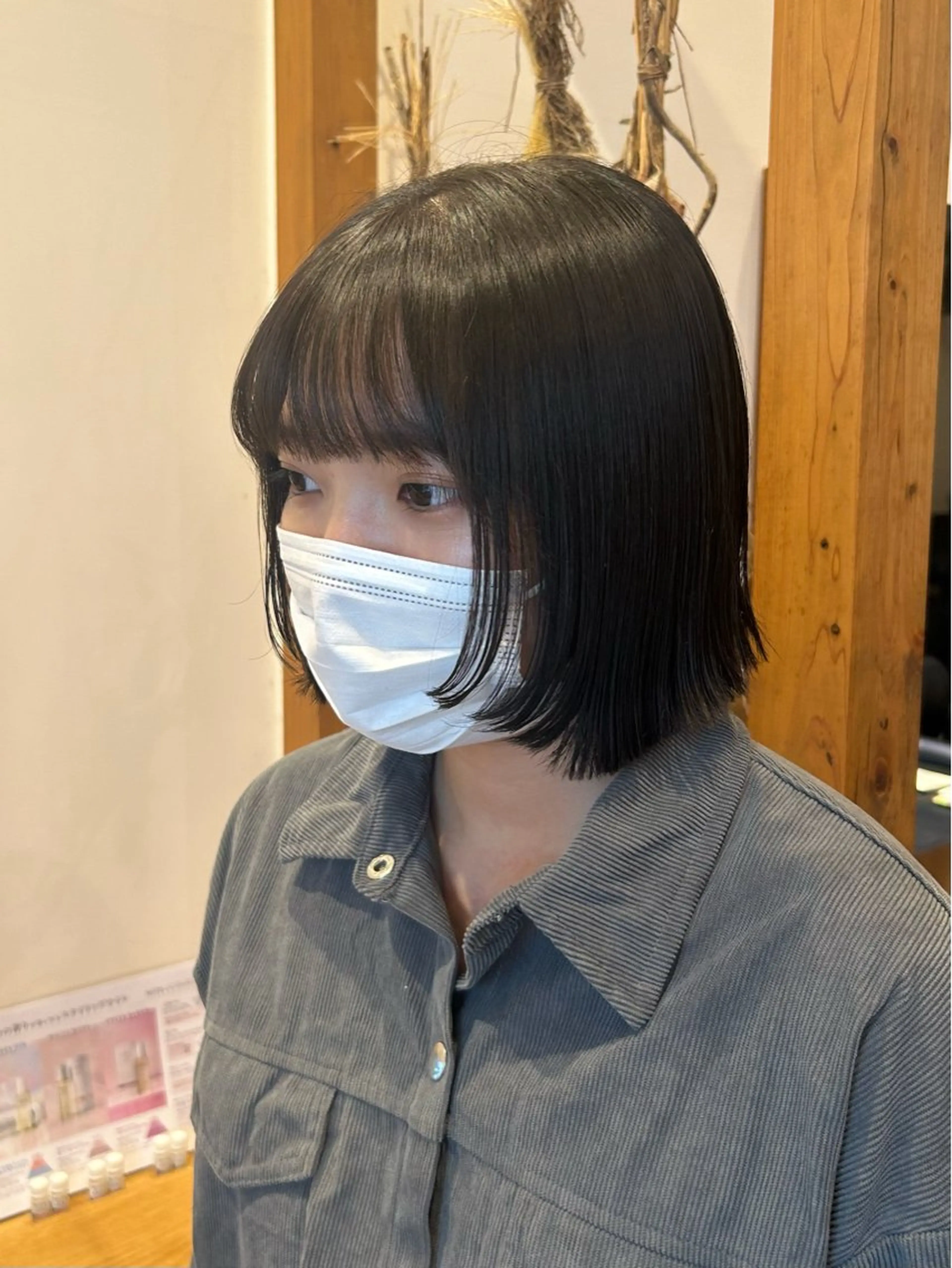 ショート ボブ レイヤーカット 田中 琴鈴のヘアスタイル