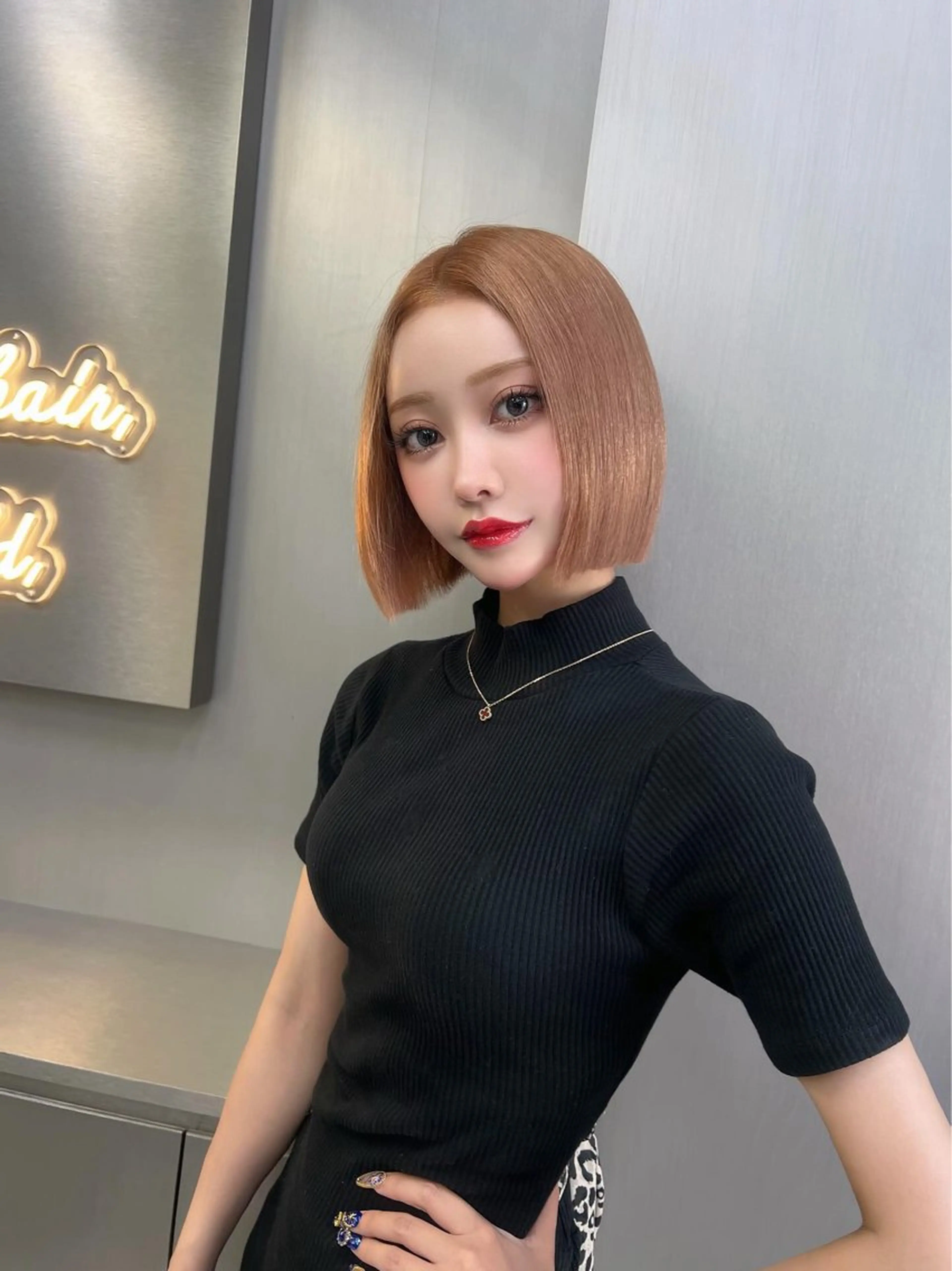 ショート カラー カット ヘアカラー トリートメント みつゆ 表参道/原宿のヘアスタイル