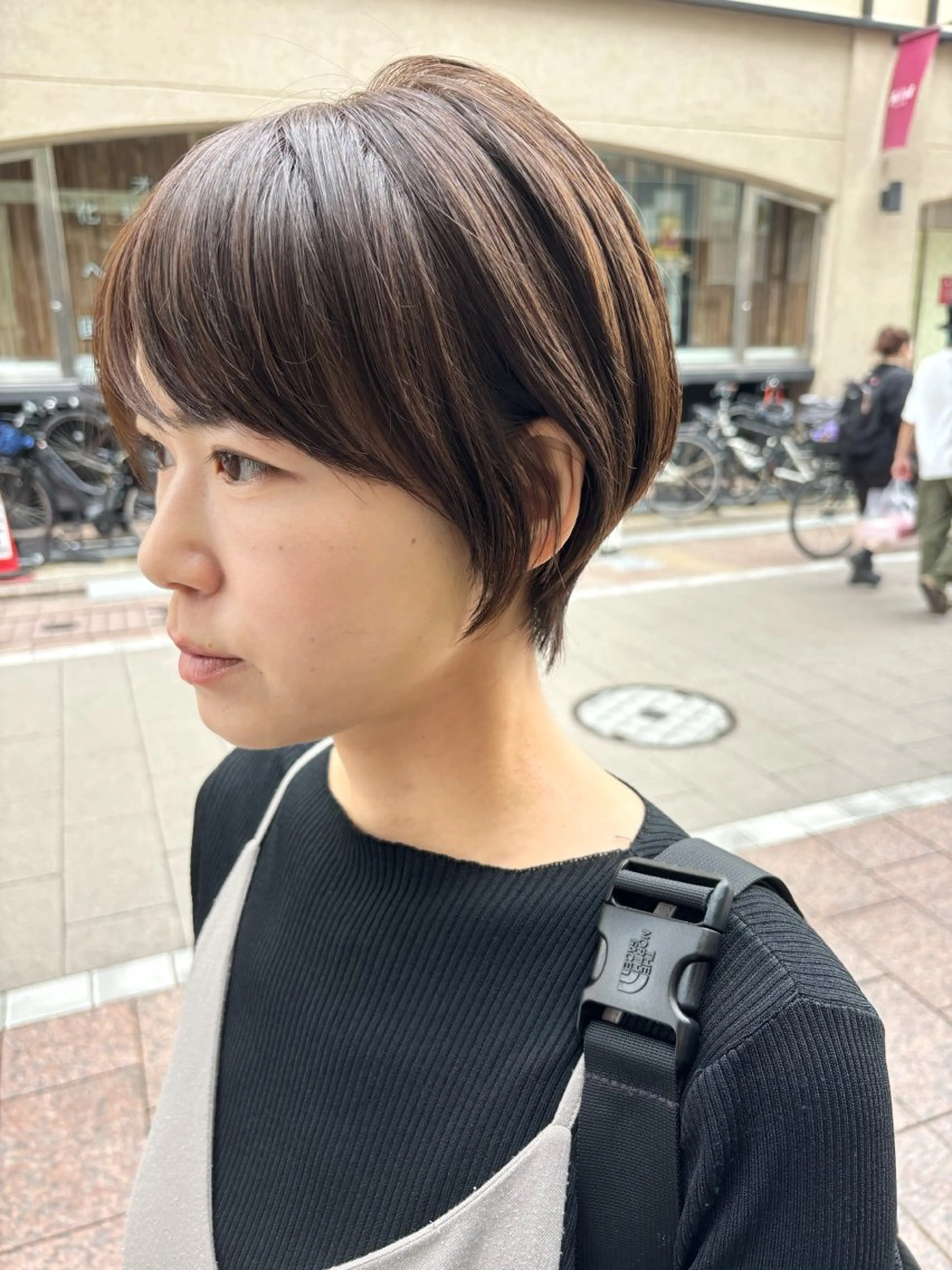 ショート カット ヘアカラー トリートメント 齋藤 咲のヘアスタイル