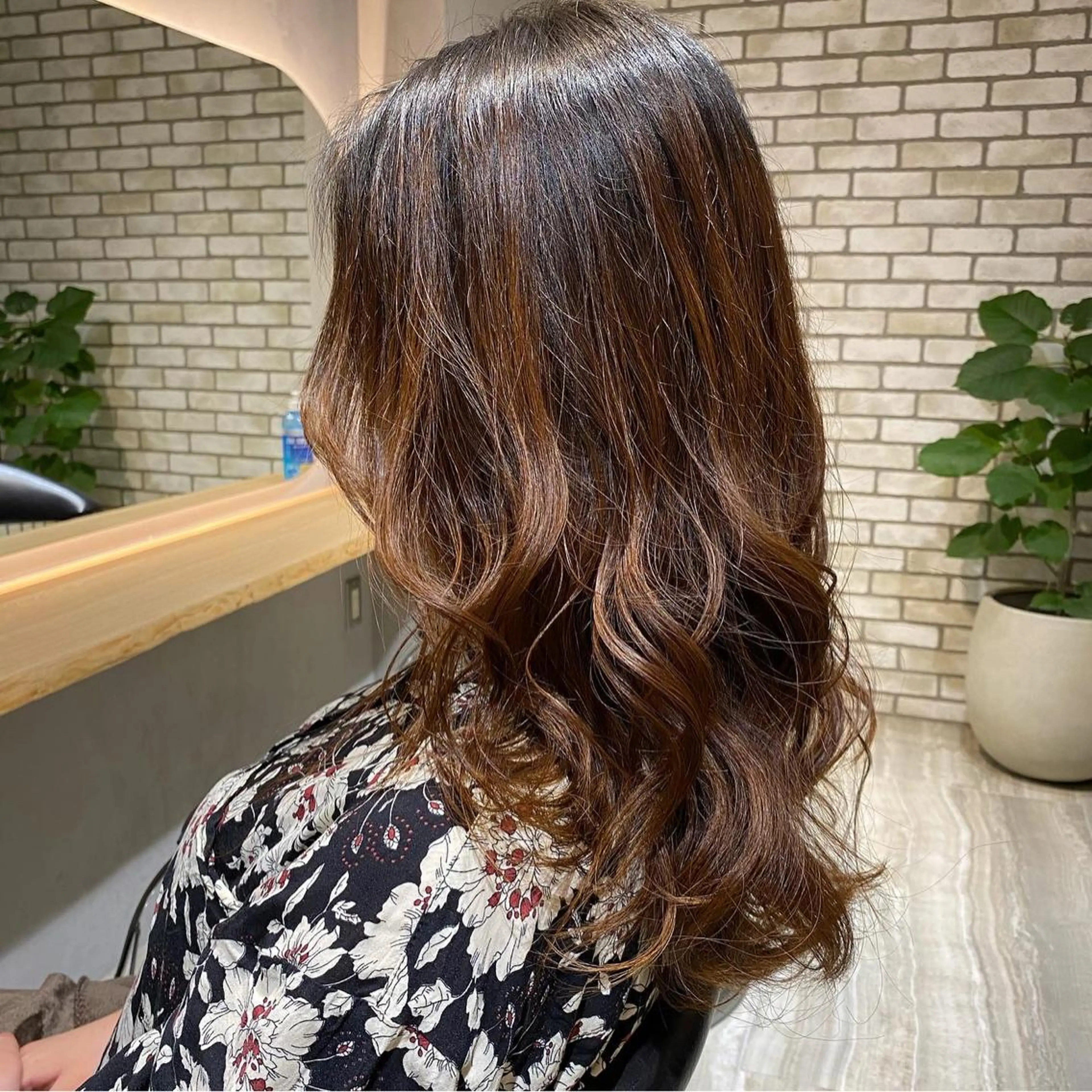 ロング 韓国風ヘア ヘアカラー トリートメント 髪質改善/縮毛矯正 レイヤー/松川匠のヘアスタイル