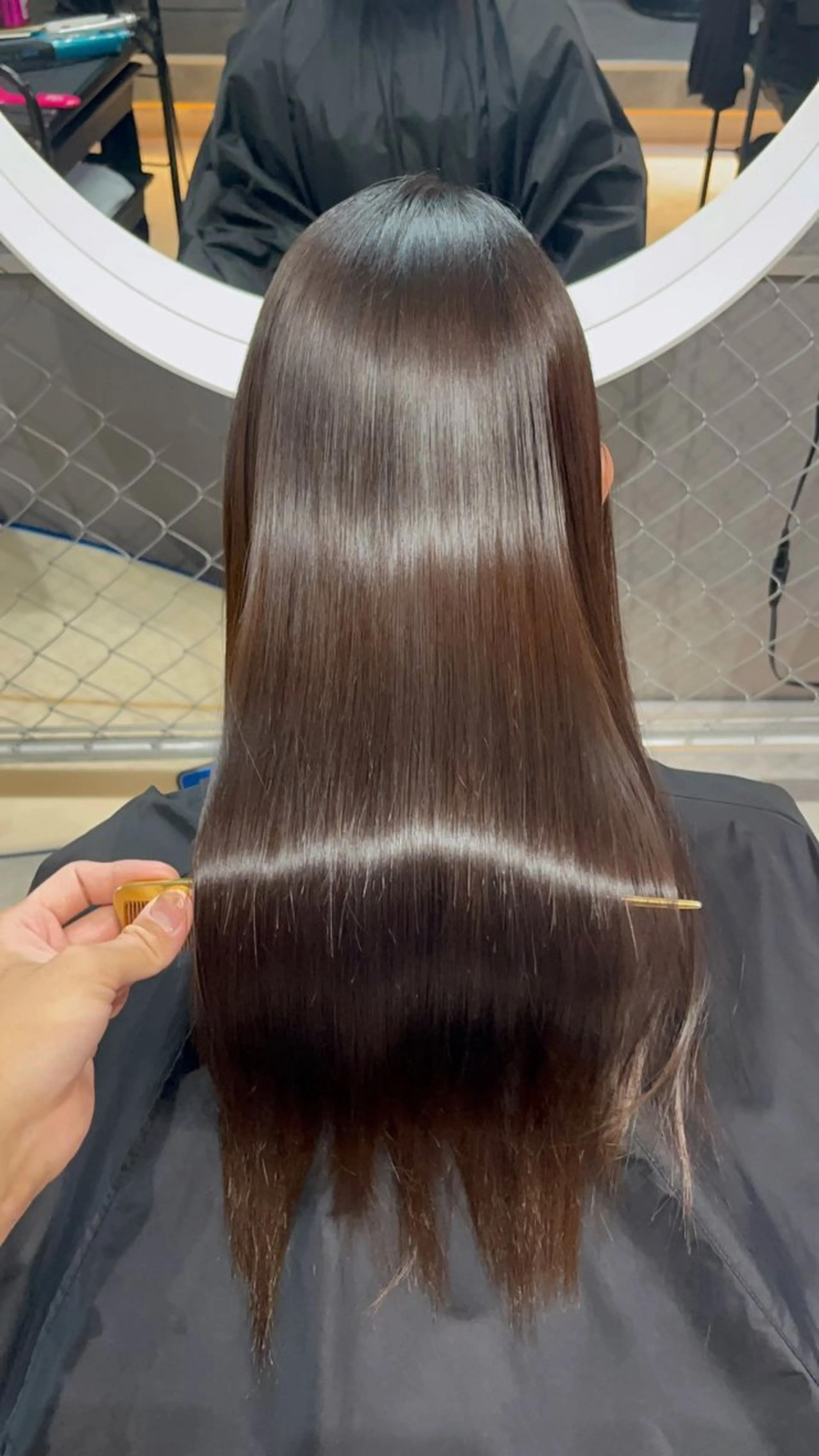 ロング 縮毛矯正 トリートメント CoCooN TAKUMAのヘアスタイル