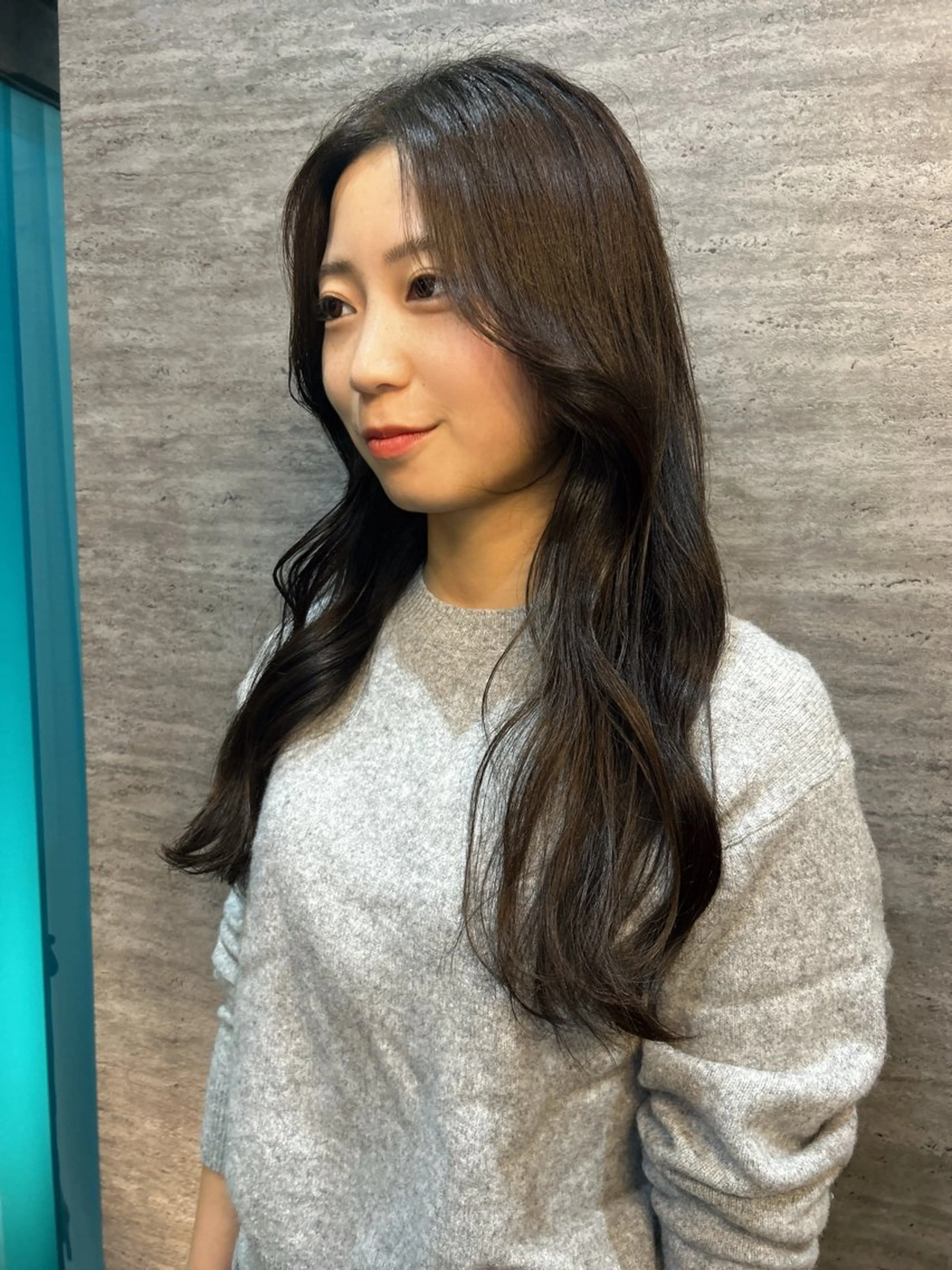 ロング カラー NAHO 🩵 透明感カラー🫧のヘアスタイル