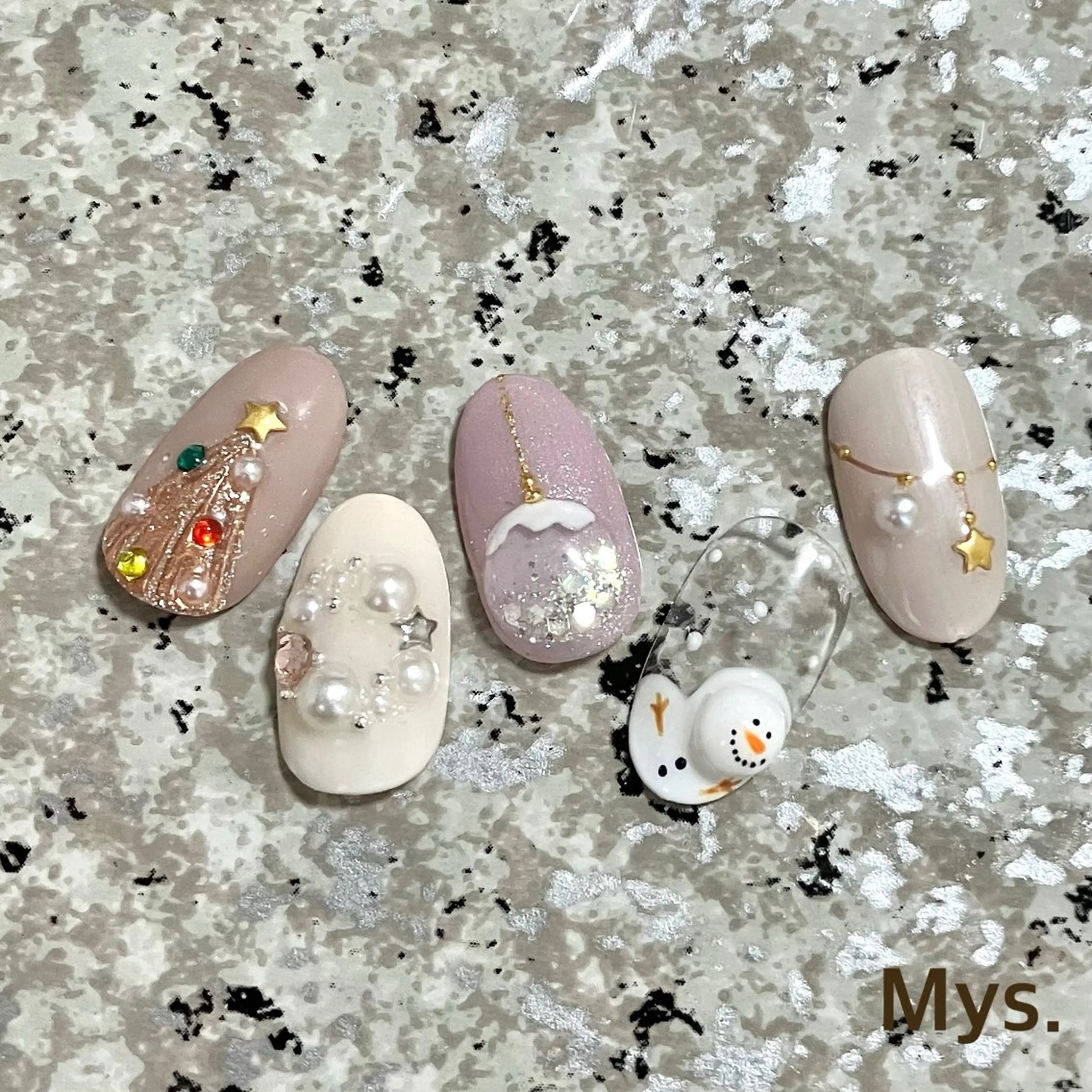ネイル ハンドネイル Mys. 三上紗紀のネイルデザイン