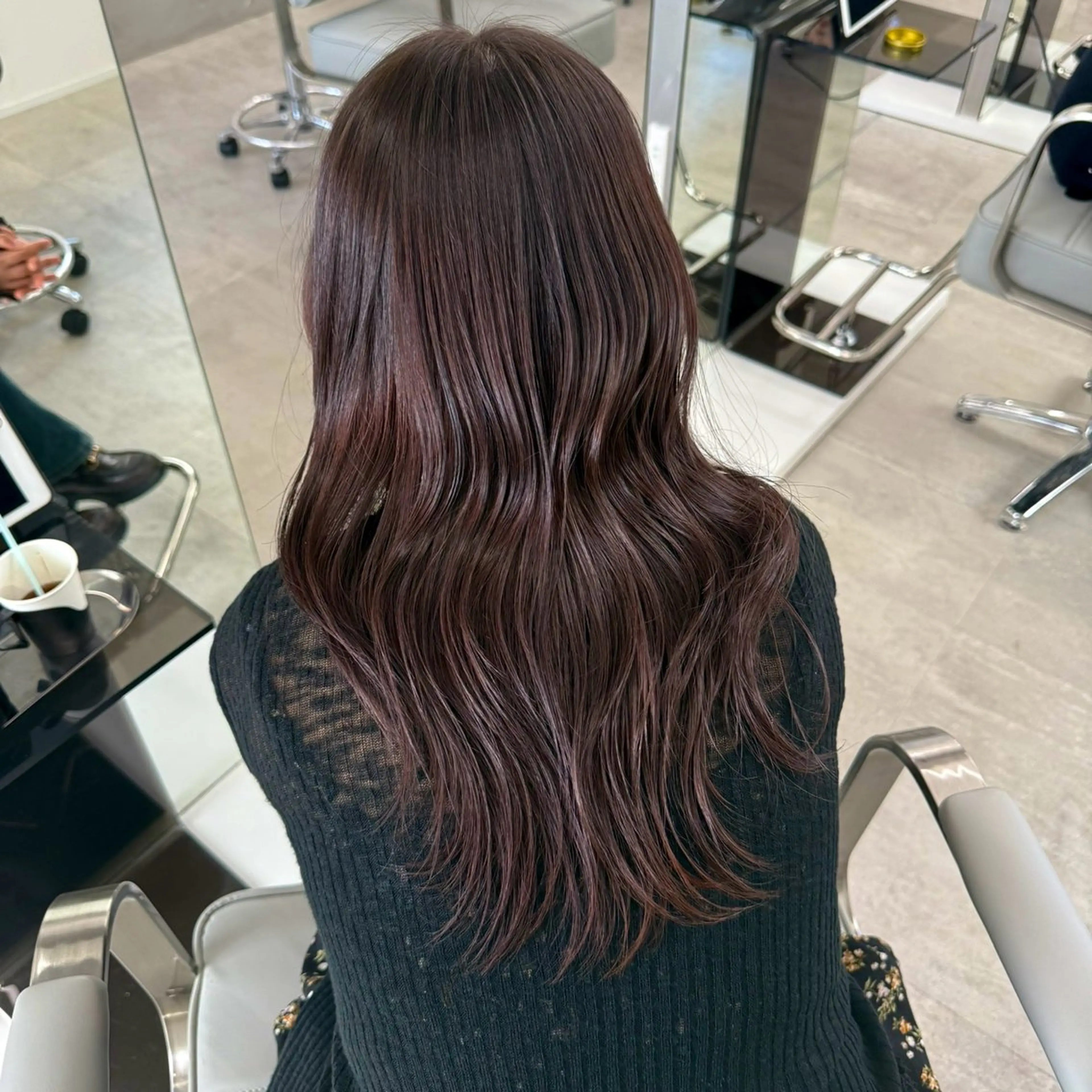 ミディアム カラー ブラウンカラー ヘアカラー 中明度カラー/ ベージュ/noaのヘアスタイル