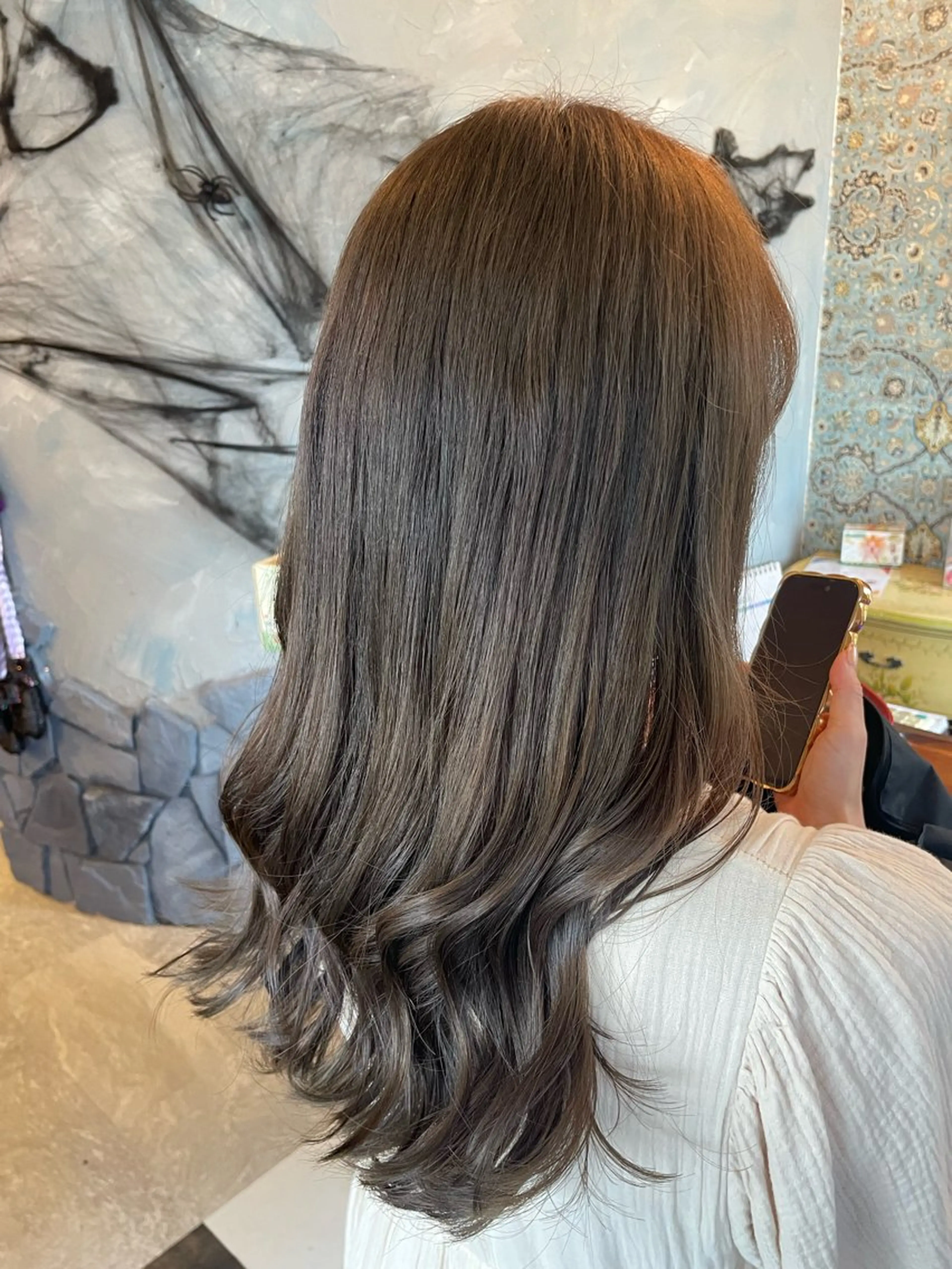 ロング hair make echo滿木あい花のヘアスタイル