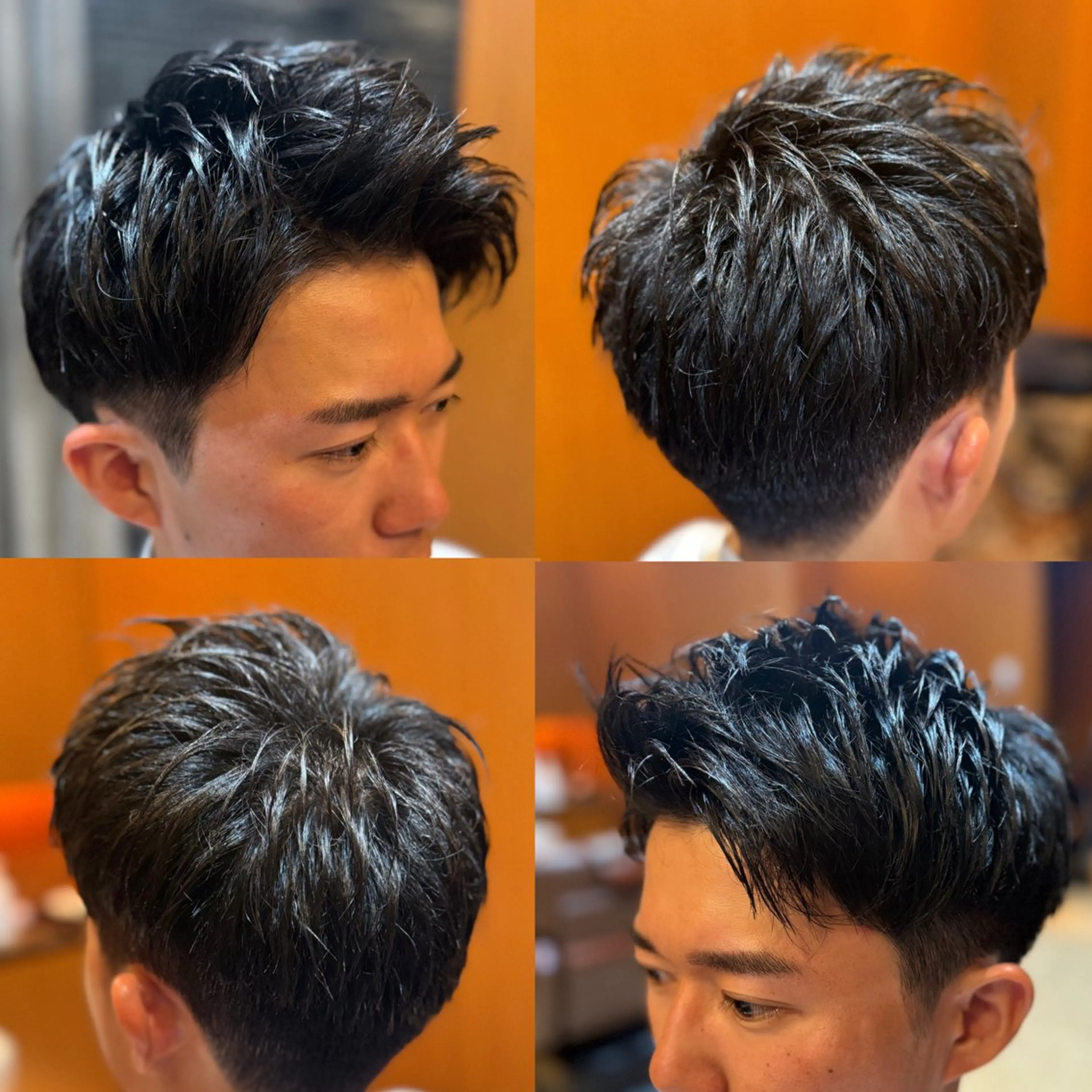 ショート メンズ 森 蒼空のヘアスタイル