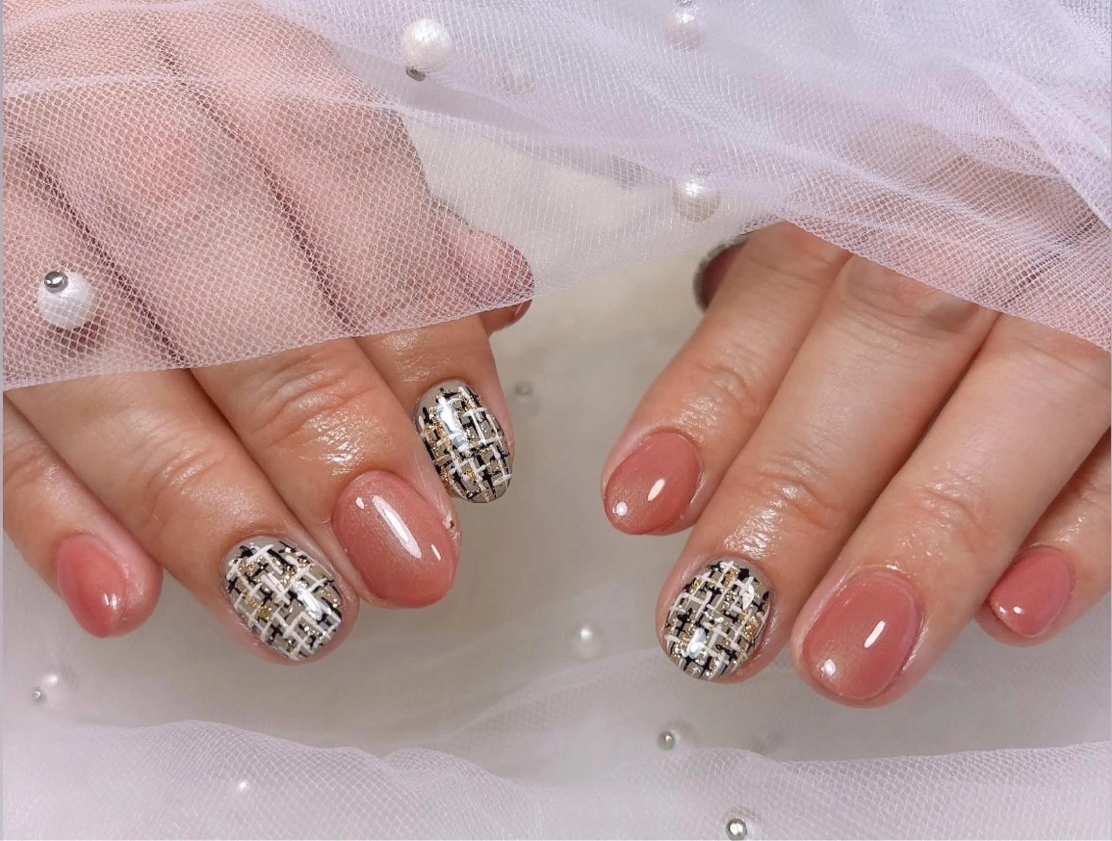 ショート ハンドネイル Nail Salon Rinosh所属・Rinosh Haruのネイルデザイン