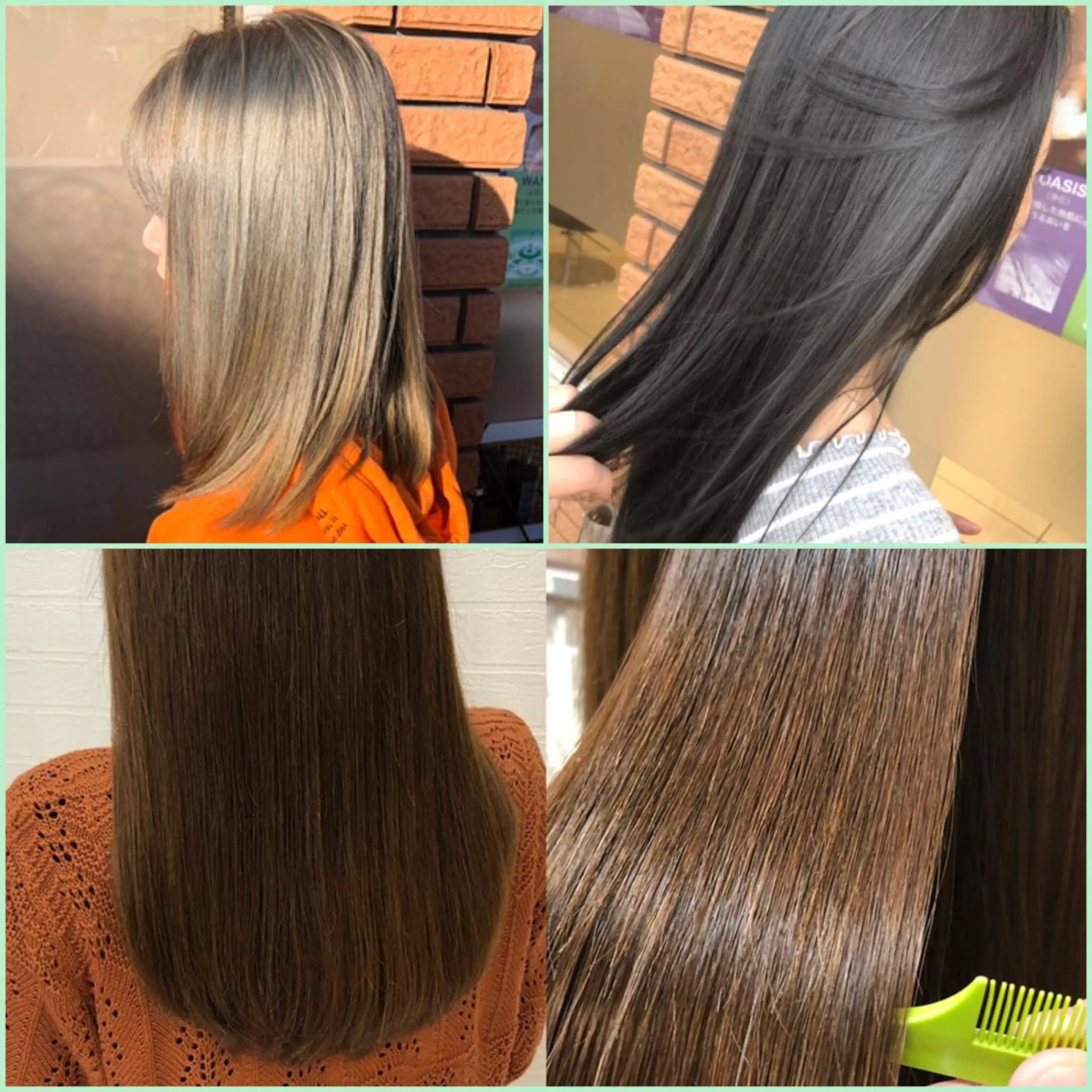 縮毛矯正 🔷ブリーチバレイヤ ージュ🔷飯野達也のヘアスタイル