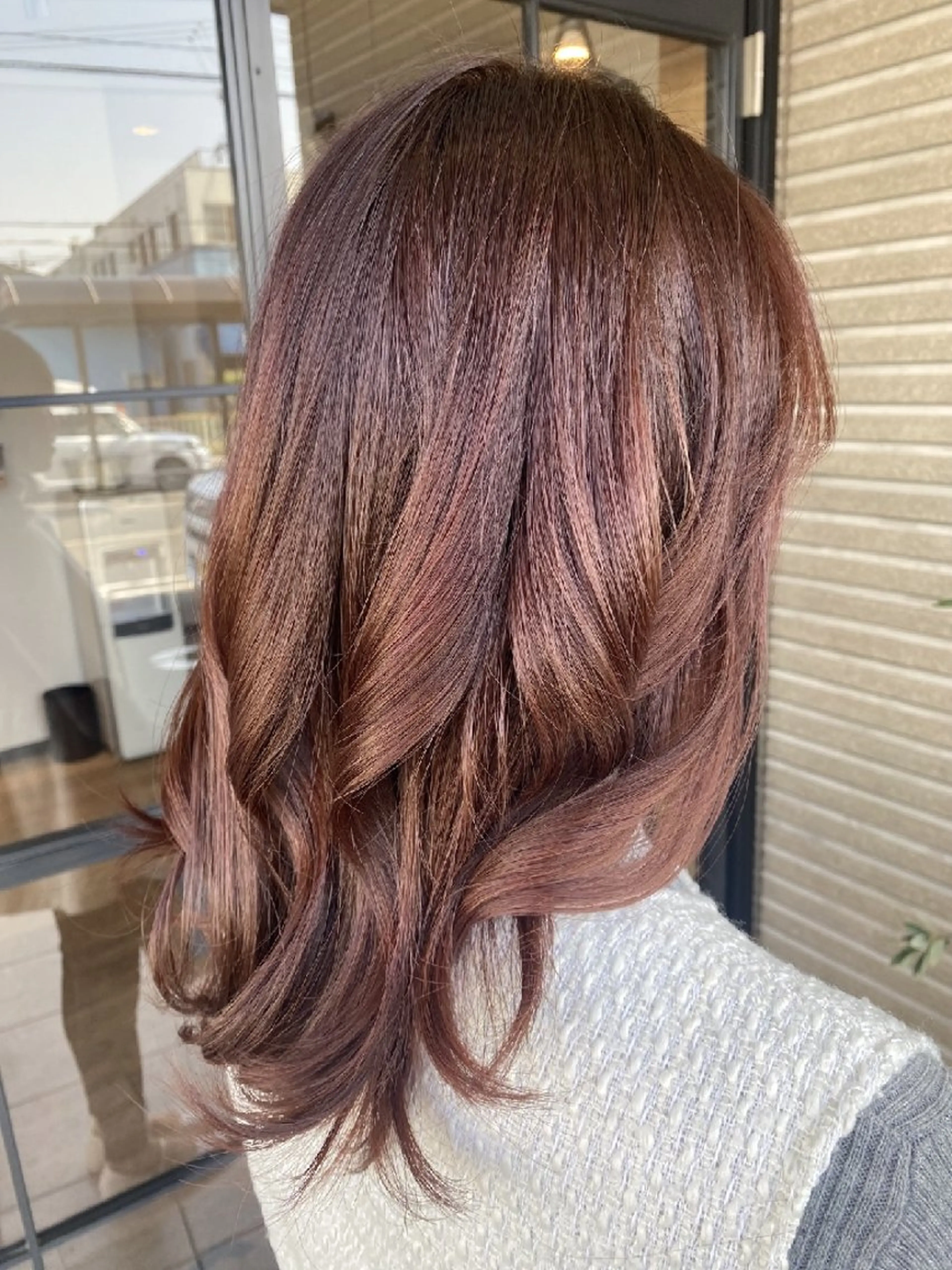 ミディアム ヘアカラー SOUPLE.💐か な💐のヘアスタイル