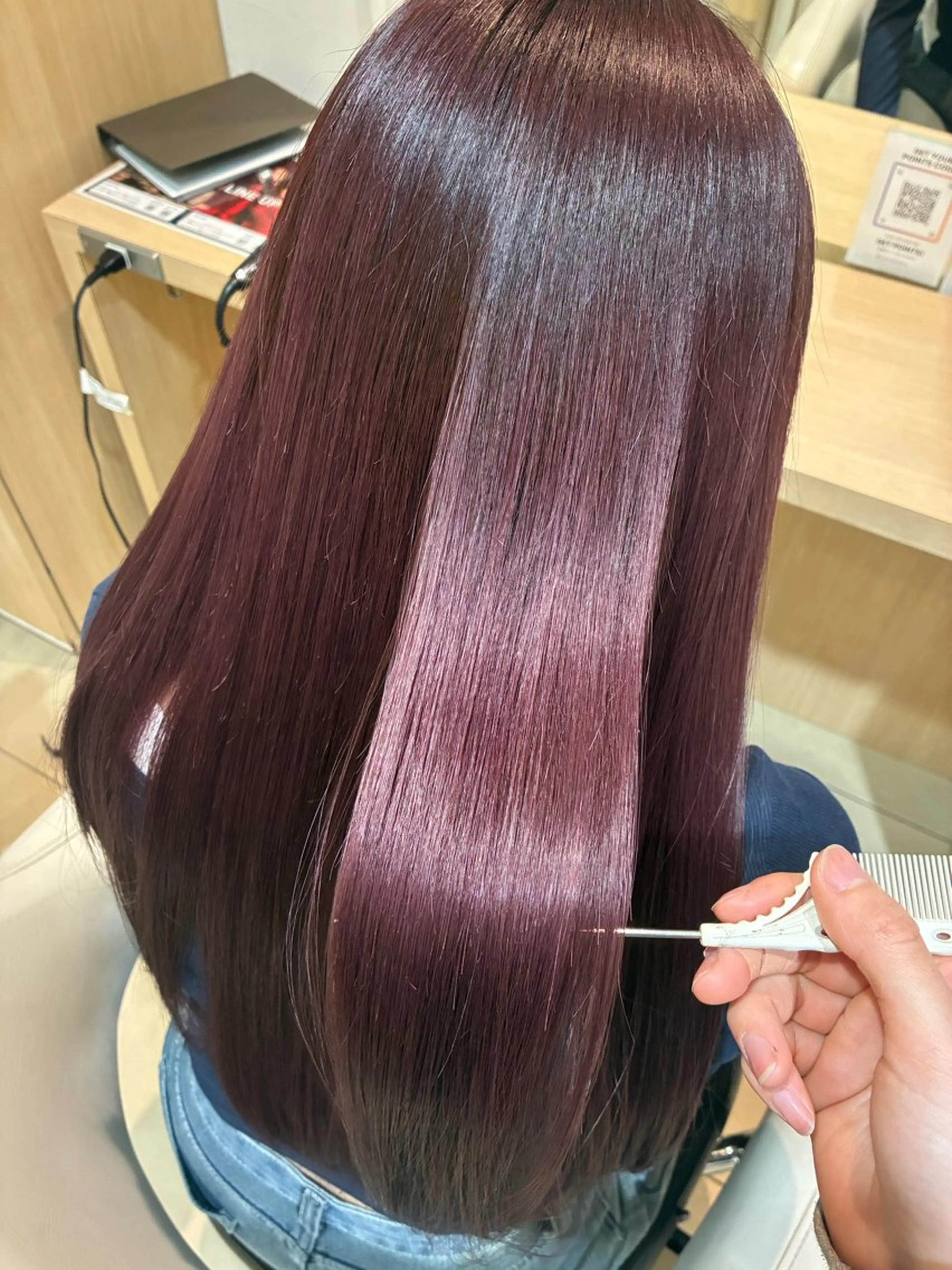 ロング カラー ヘアカラー 🫧Ash中目黒 Kotoka🫧のヘアスタイル