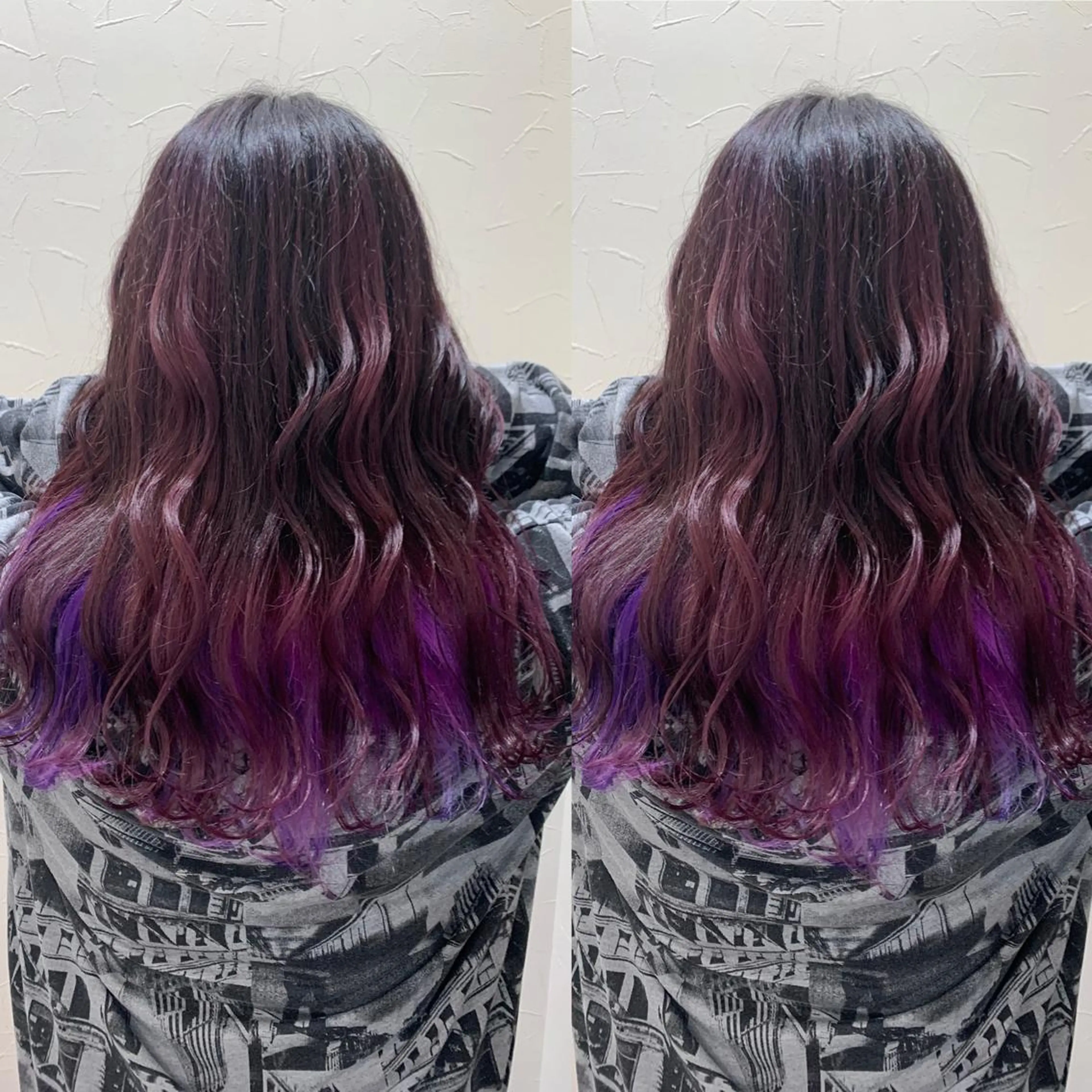 セミロング カラー デザインカラー ダブルカラー グラデーションカラー インナーカラー ヘアカラー トリートメント お悩み、似合わせ提案 将真のヘアスタイル