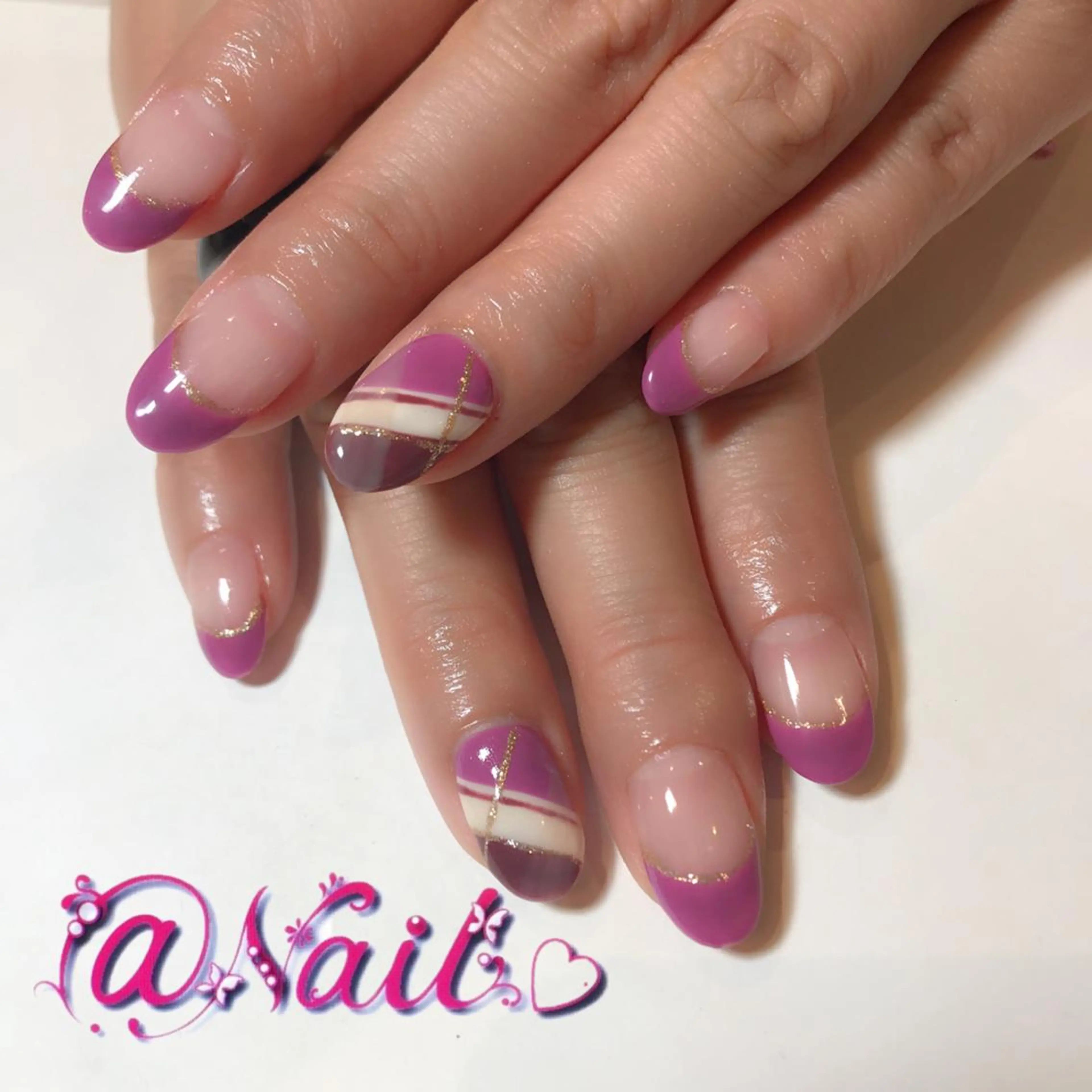 ネイル 小尾 栞のネイルデザイン