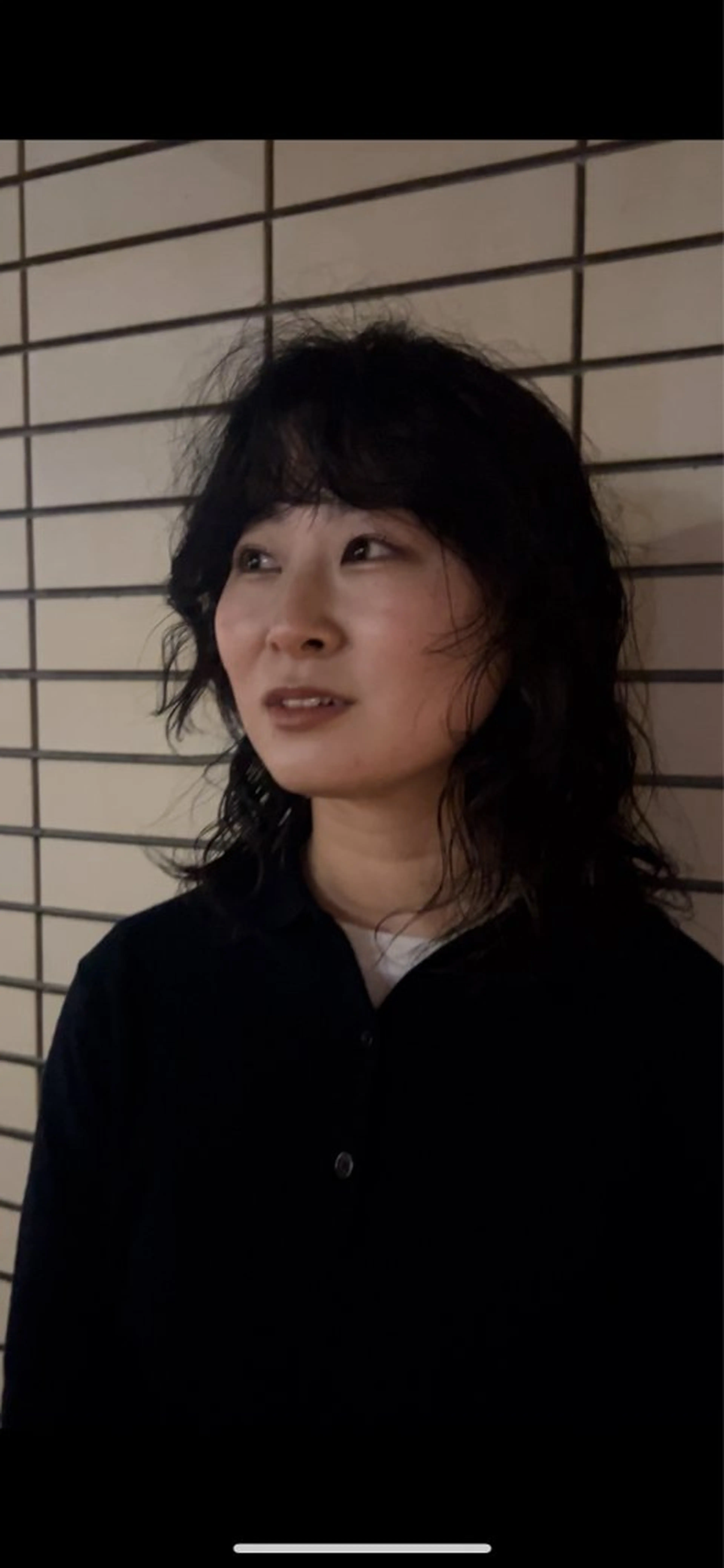 ミディアム カラー パーマ デザインカット/ パーマ/nanaのヘアスタイル