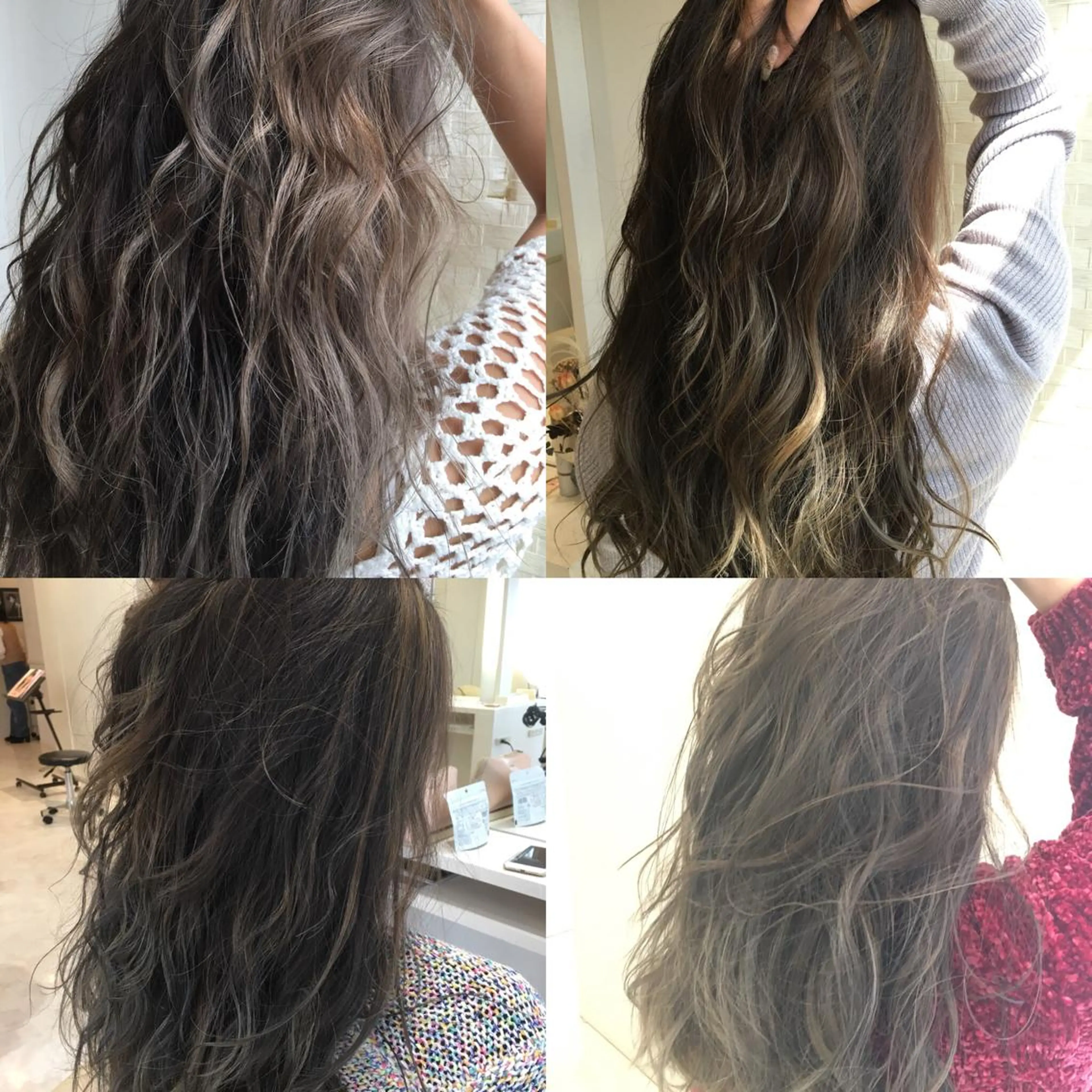 ロング カラー 透明感/ツヤ髪/ さら艶/前田祥汰のヘアスタイル