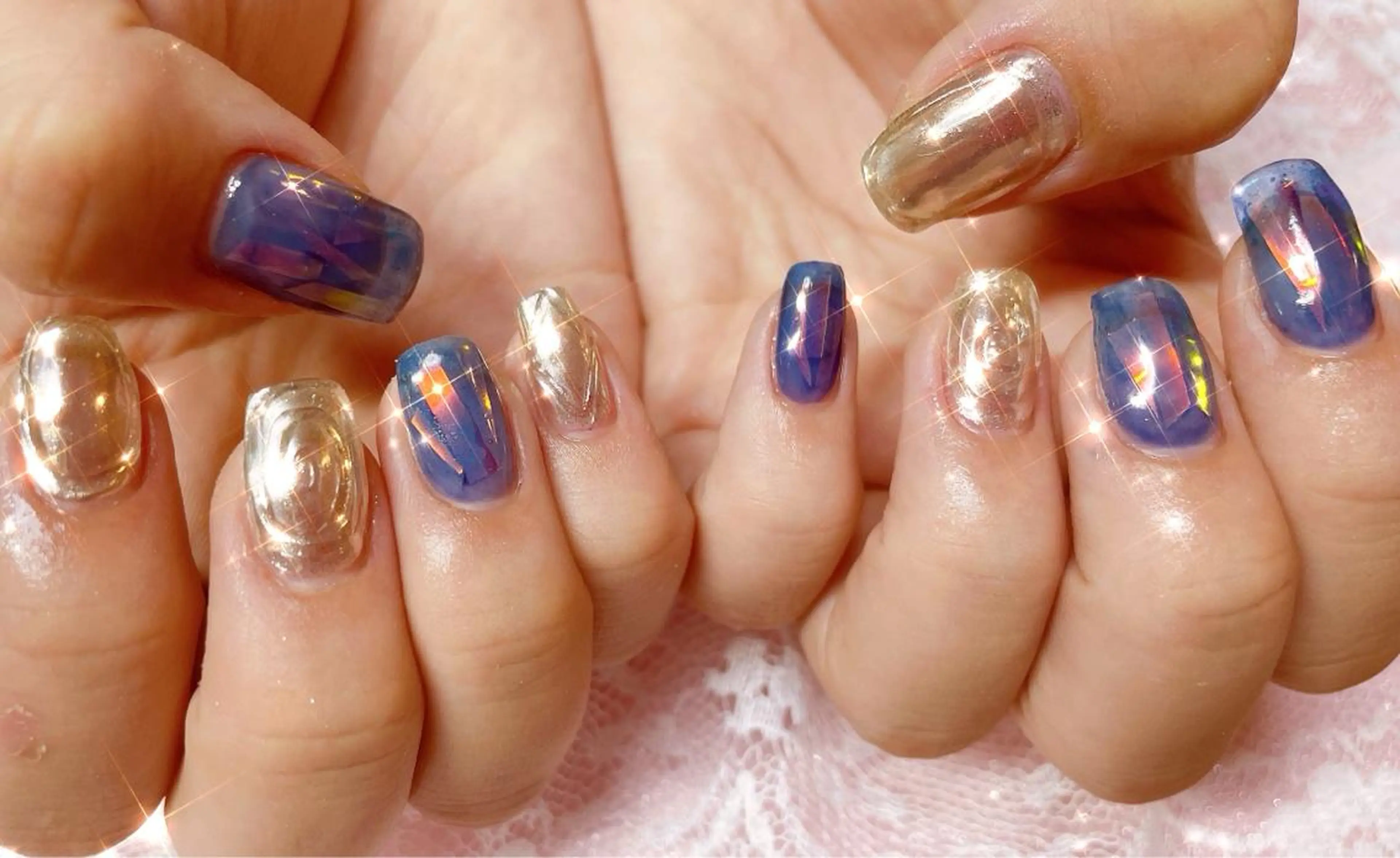 ネイル ハンドネイル twincle nailのネイルデザイン