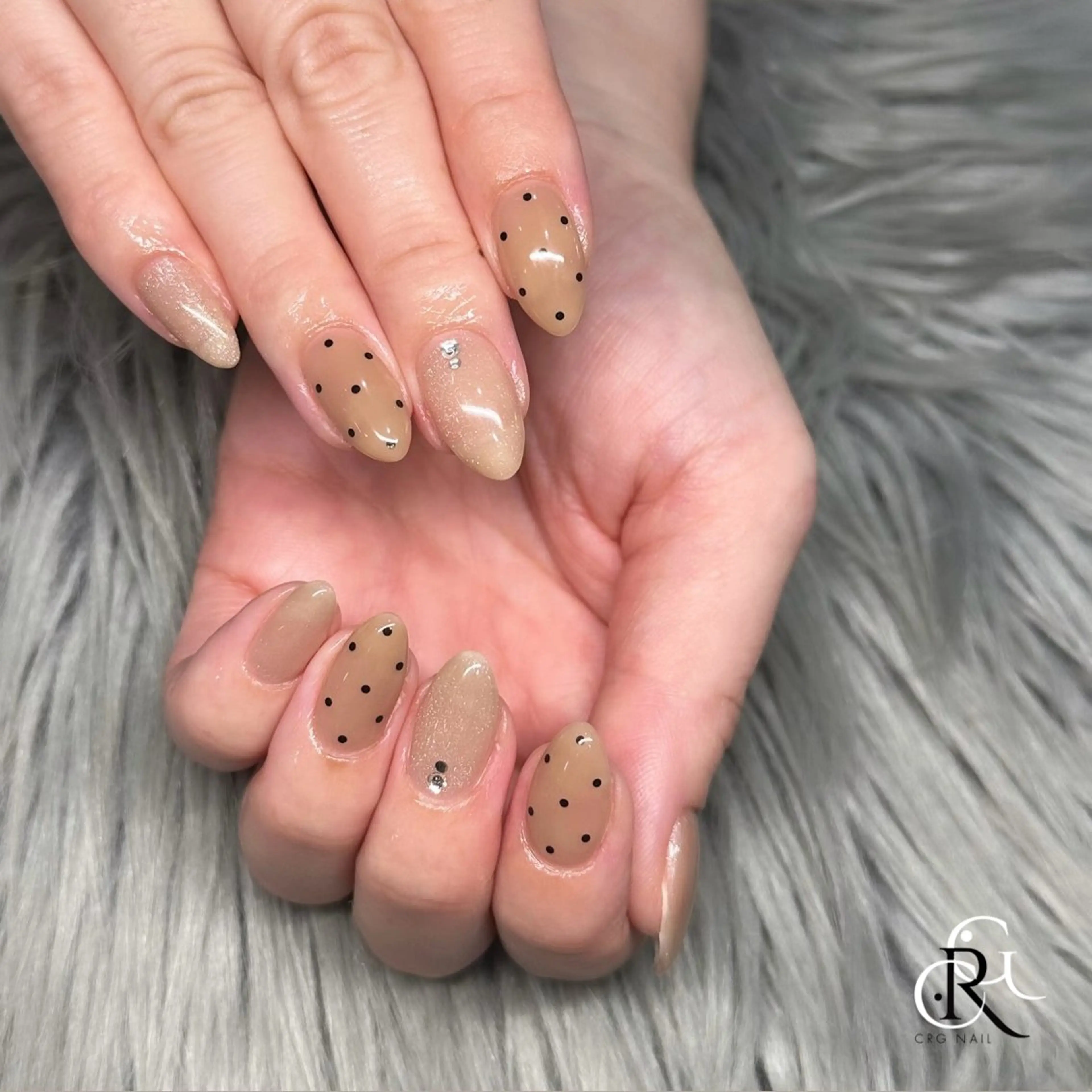 ネイル シンプルネイル ハンドネイル スカルプ/美フォルム CRG TOKOのネイルデザイン