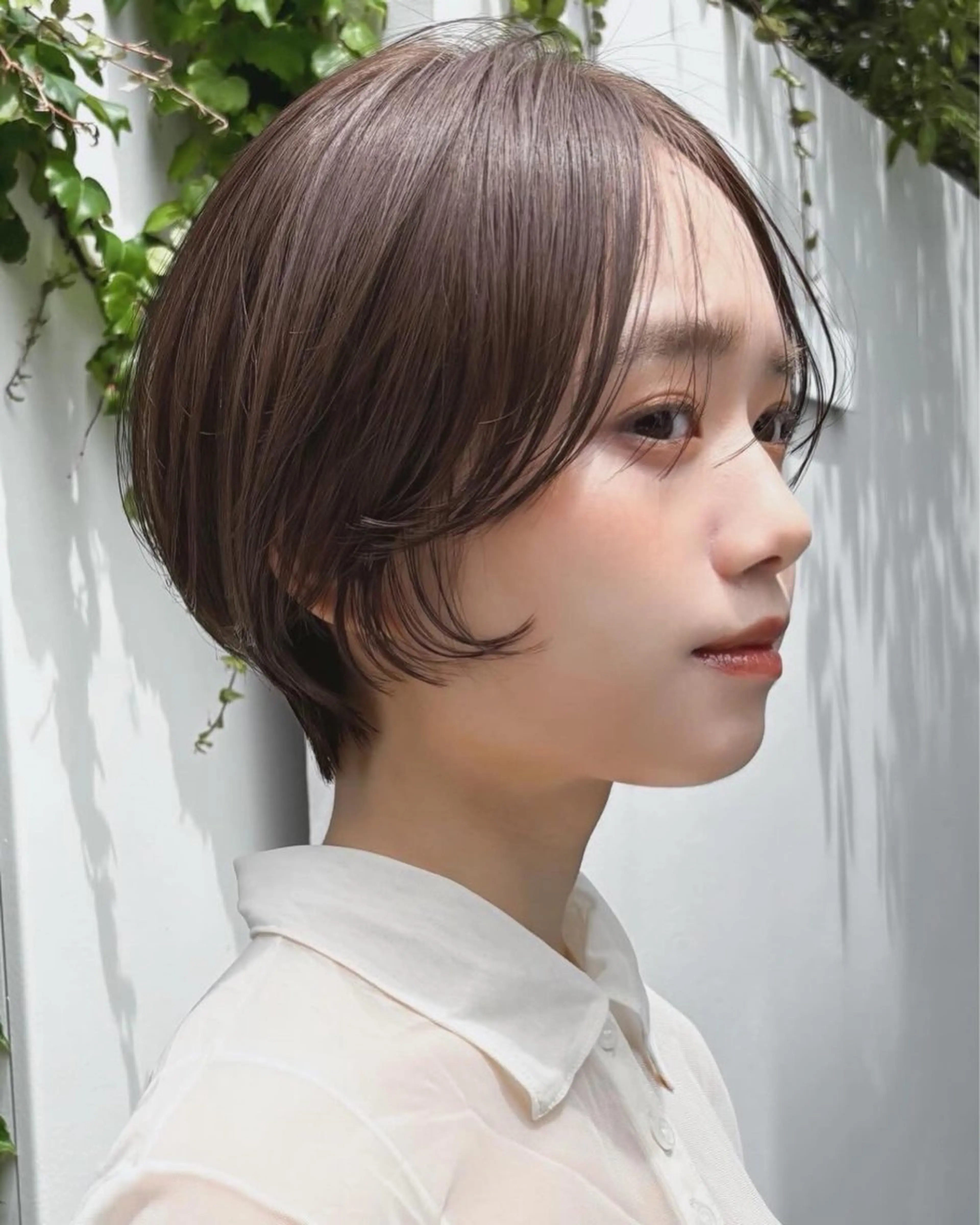 ショート カラー カット ヘアカラー 渡邊 百咲のヘアスタイル
