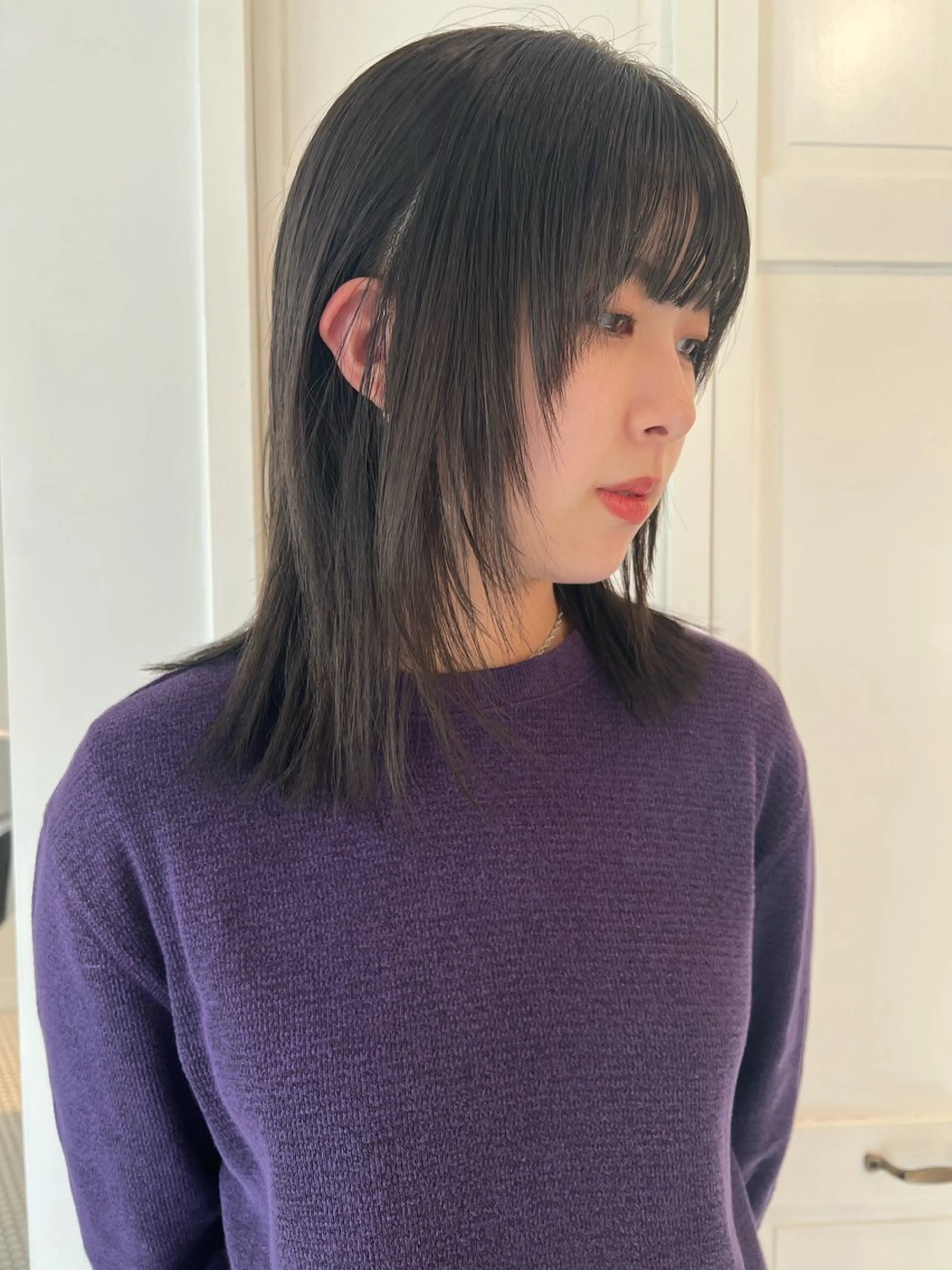 カラー カット ヘアカラー ブリーチカラー🎀 韓国風/寺門美優のヘアスタイル