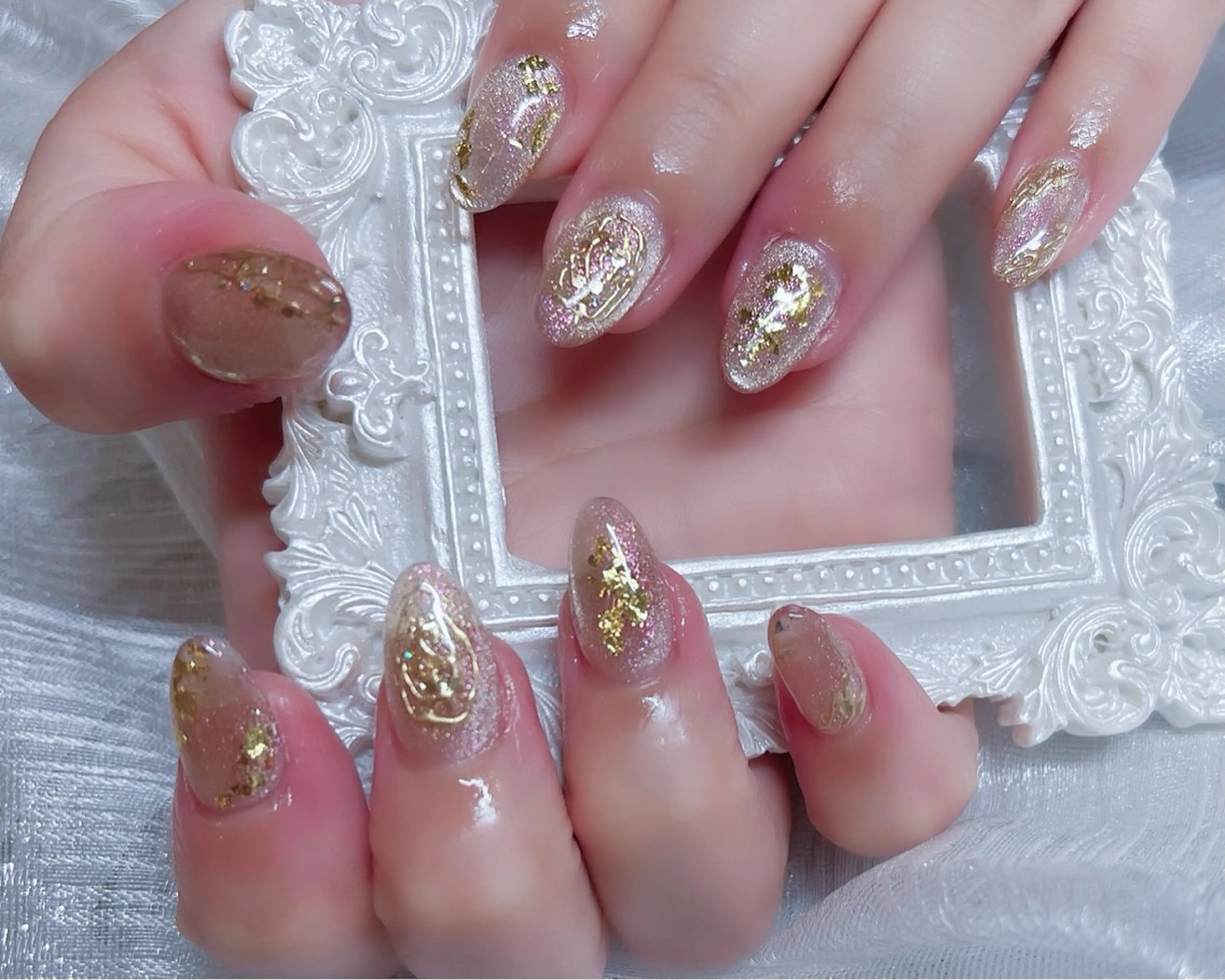 ネイル ブライダルネイル 成美SALON eye&nailのマツエク・マツパデザイン