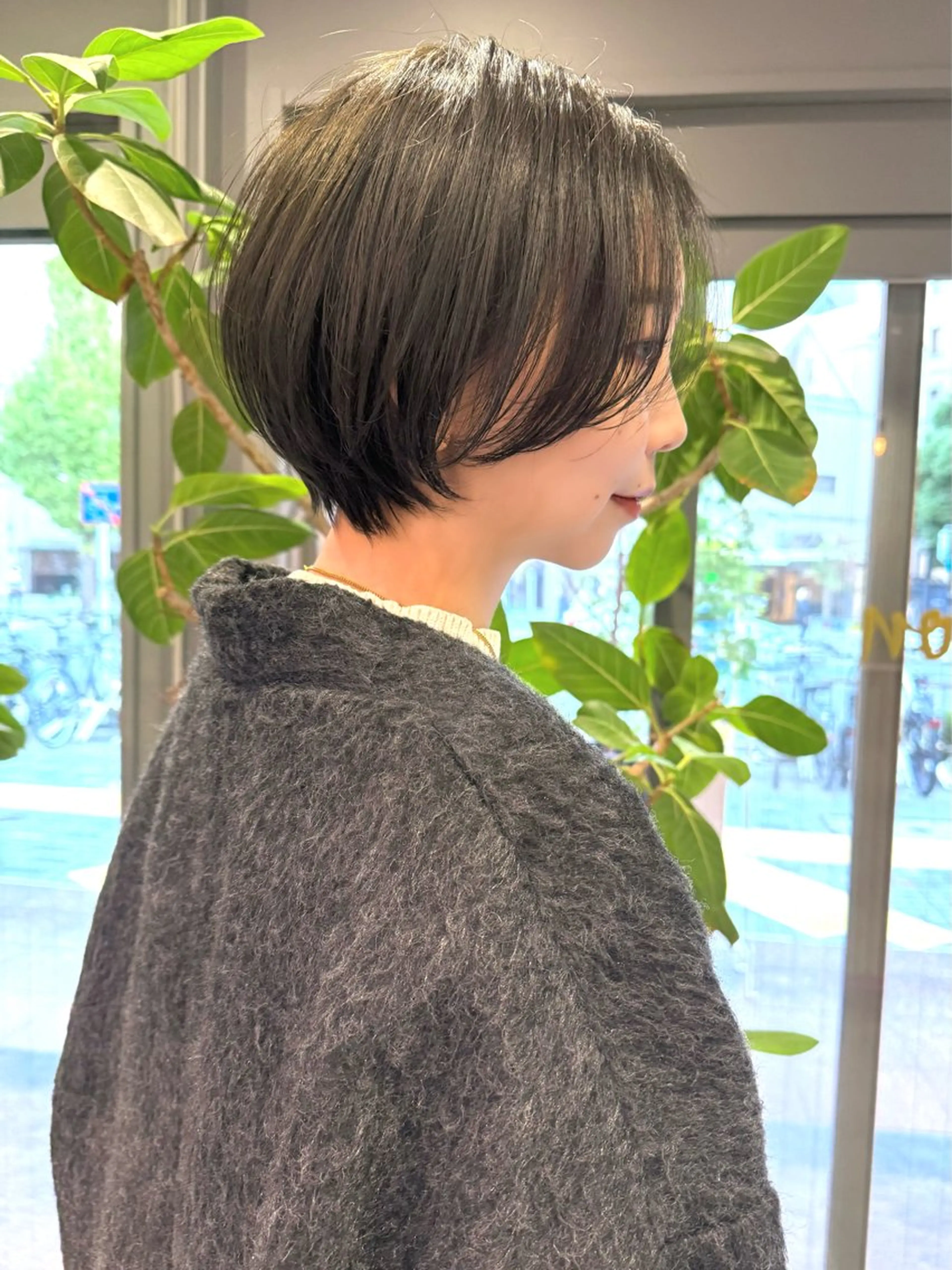 ショート カット ヘアカラー トリートメント urara/ショート /透明感カラーのヘアスタイル