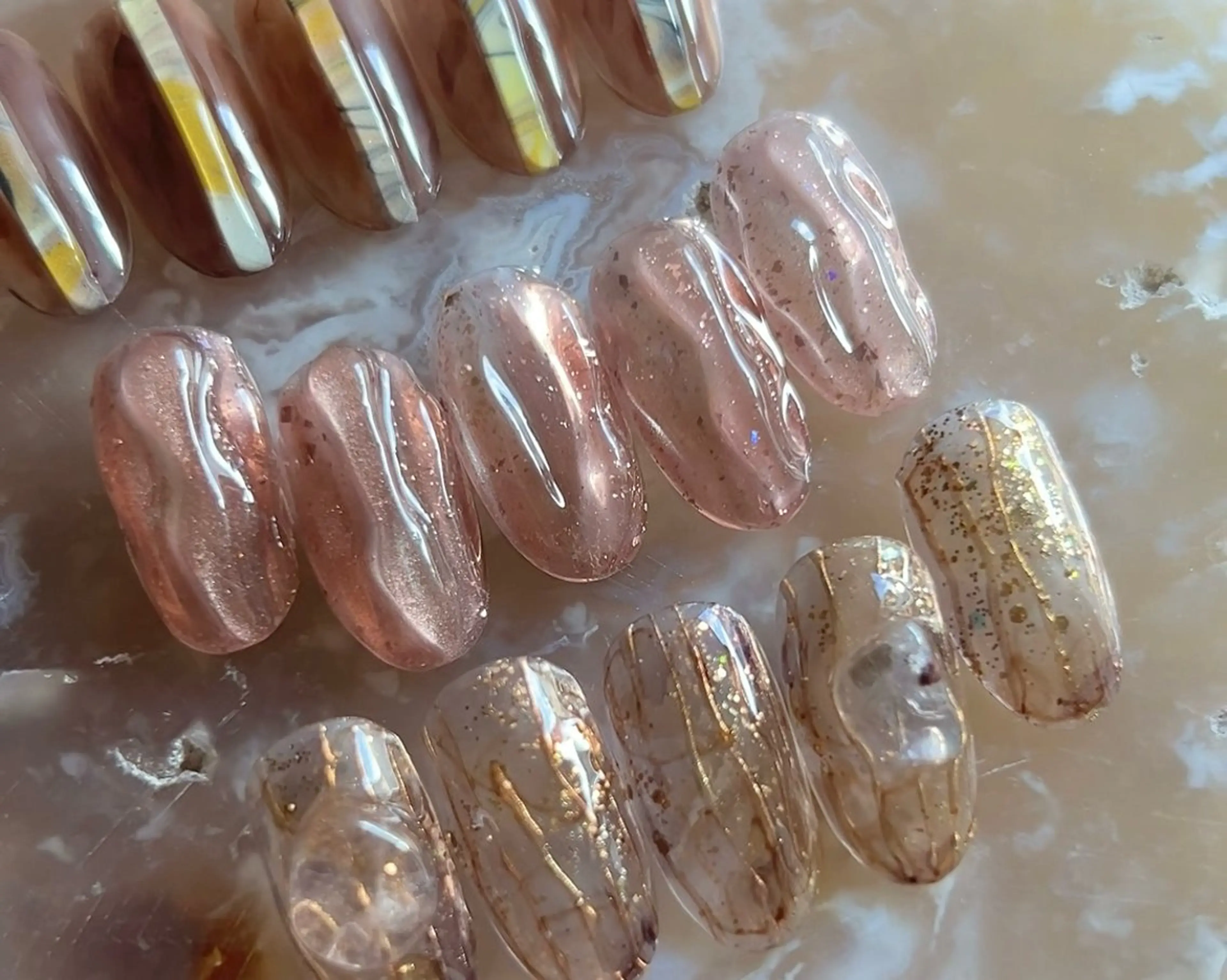 【オフなし】サンプルコース✧50種類以上のサンプルから好きなデザインを選べます◎アシメデザインは+¥1,000の写真