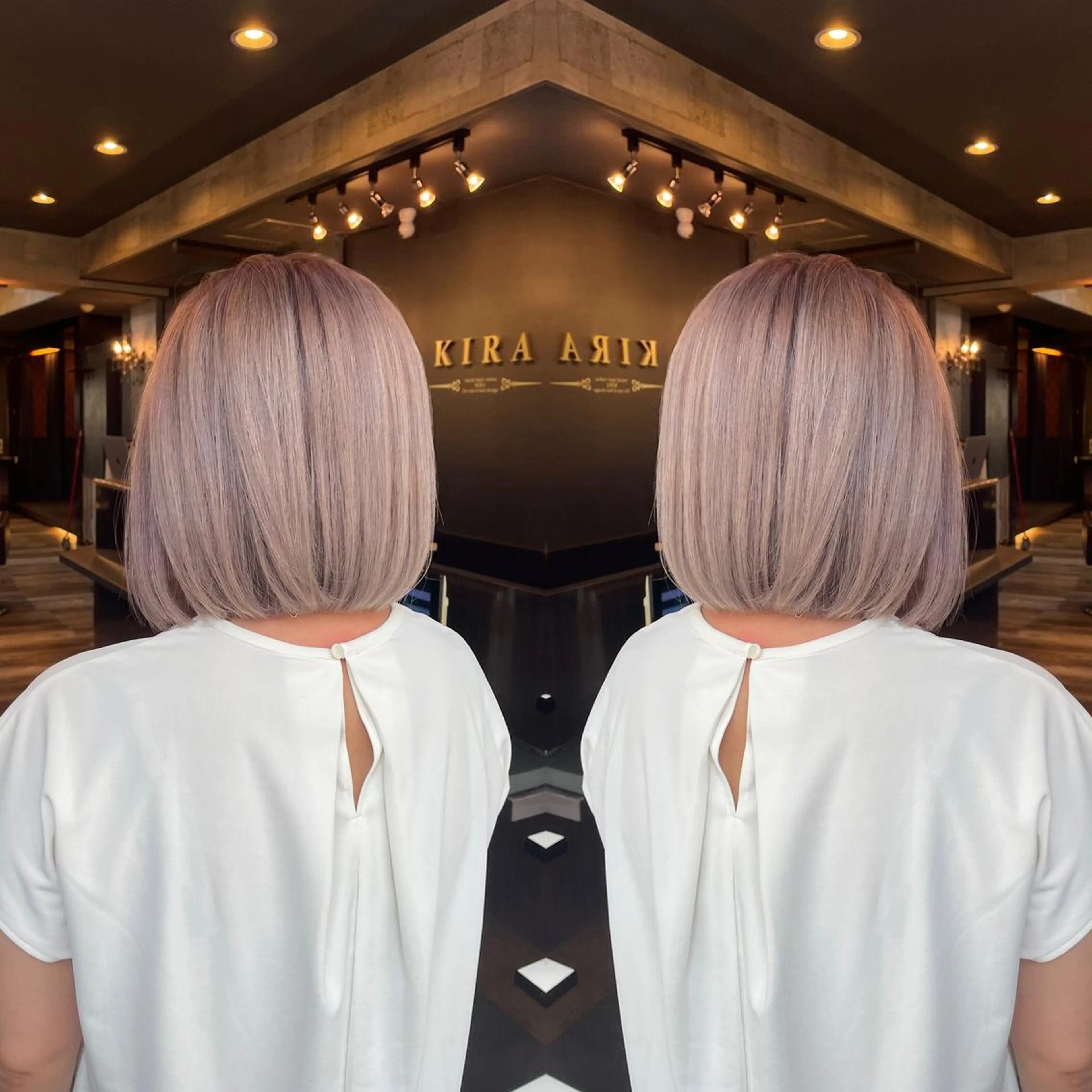 ミディアム KIRA✩.*˚小川 仁美のヘアスタイル