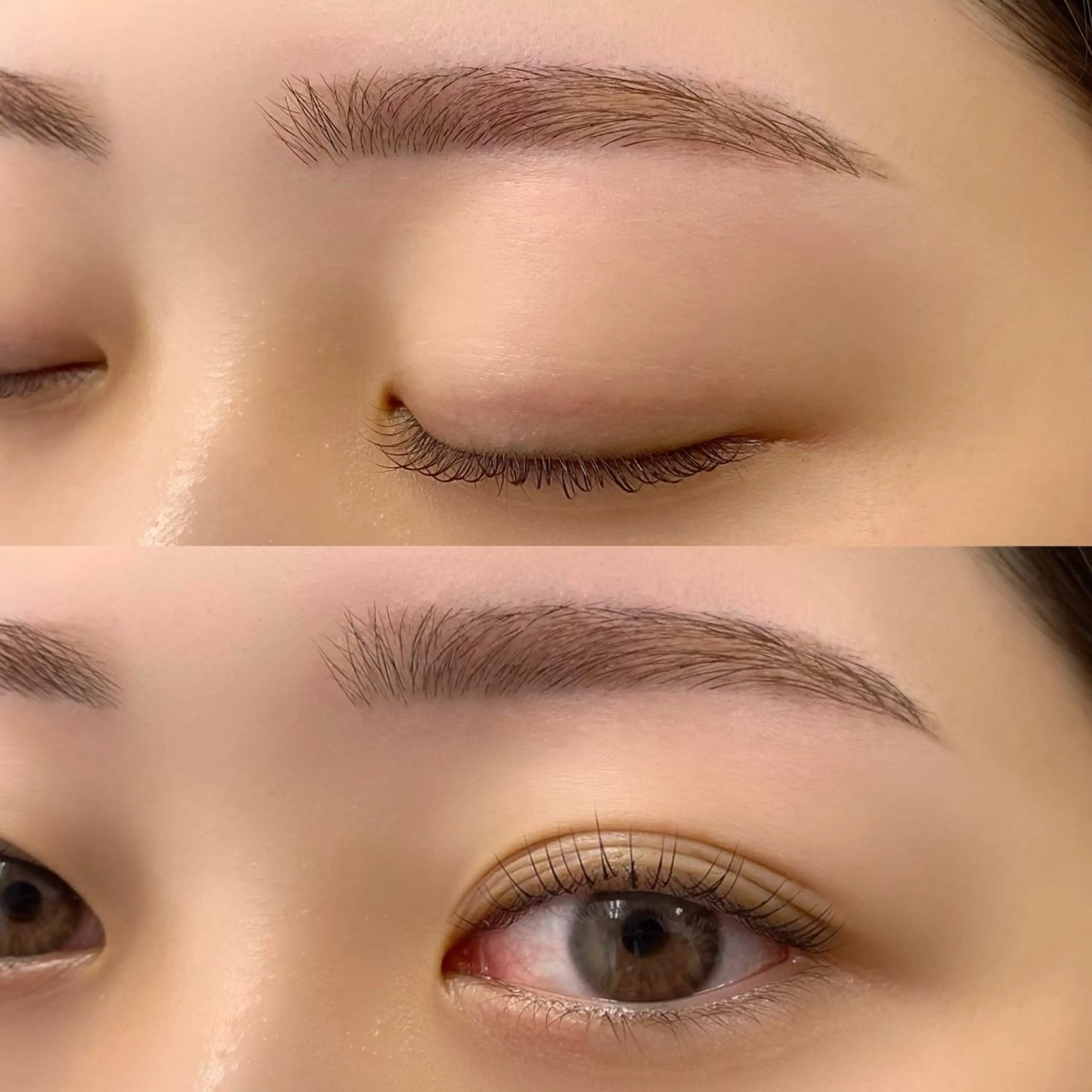 アイブロウ ʏᴜɴᴀ ナチュ盛れᵉʸᵉ♥︎のマツエク・マツパデザイン