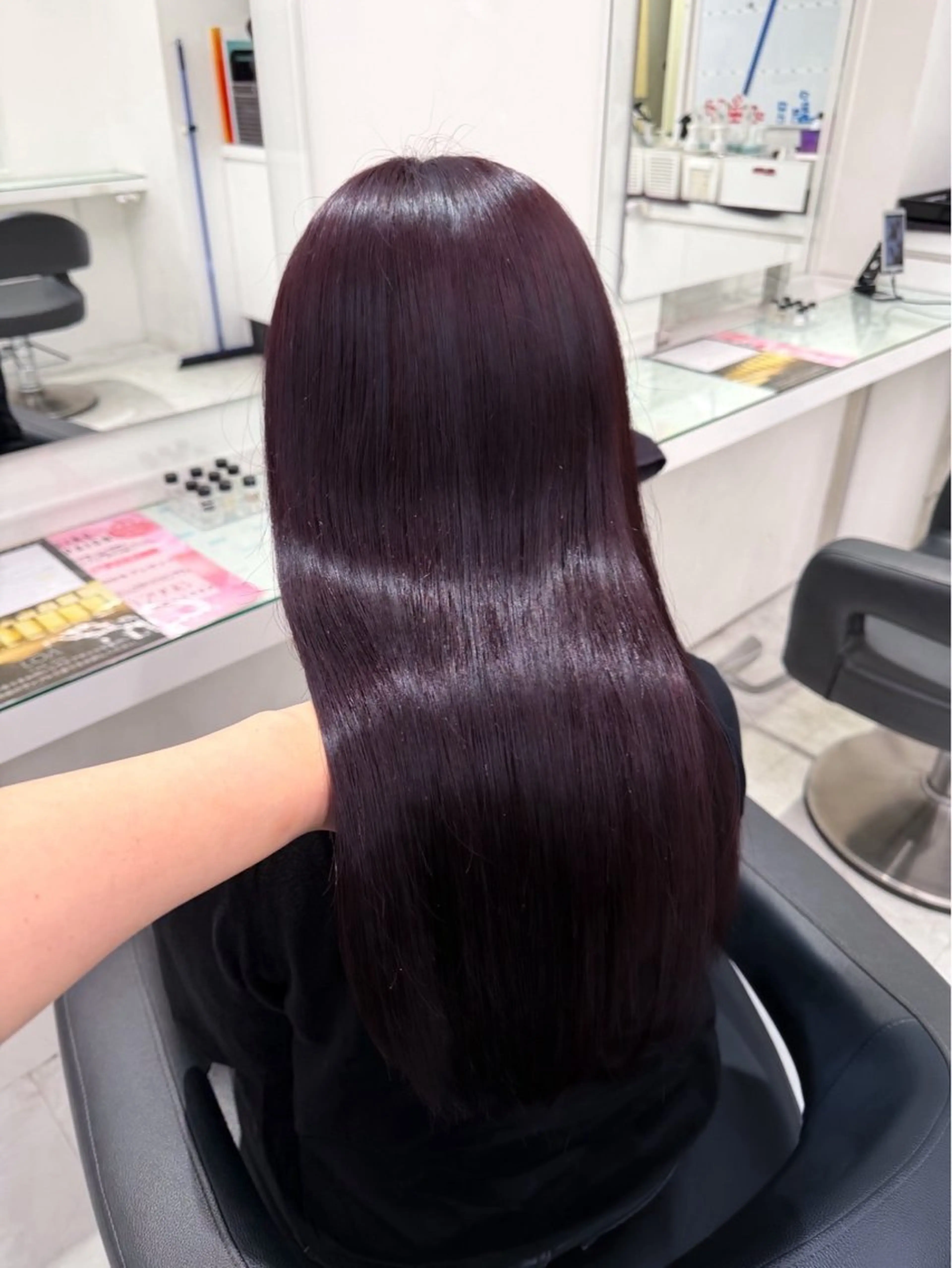 ワンカラー＋プレミアム髪質改善トリートメントの写真