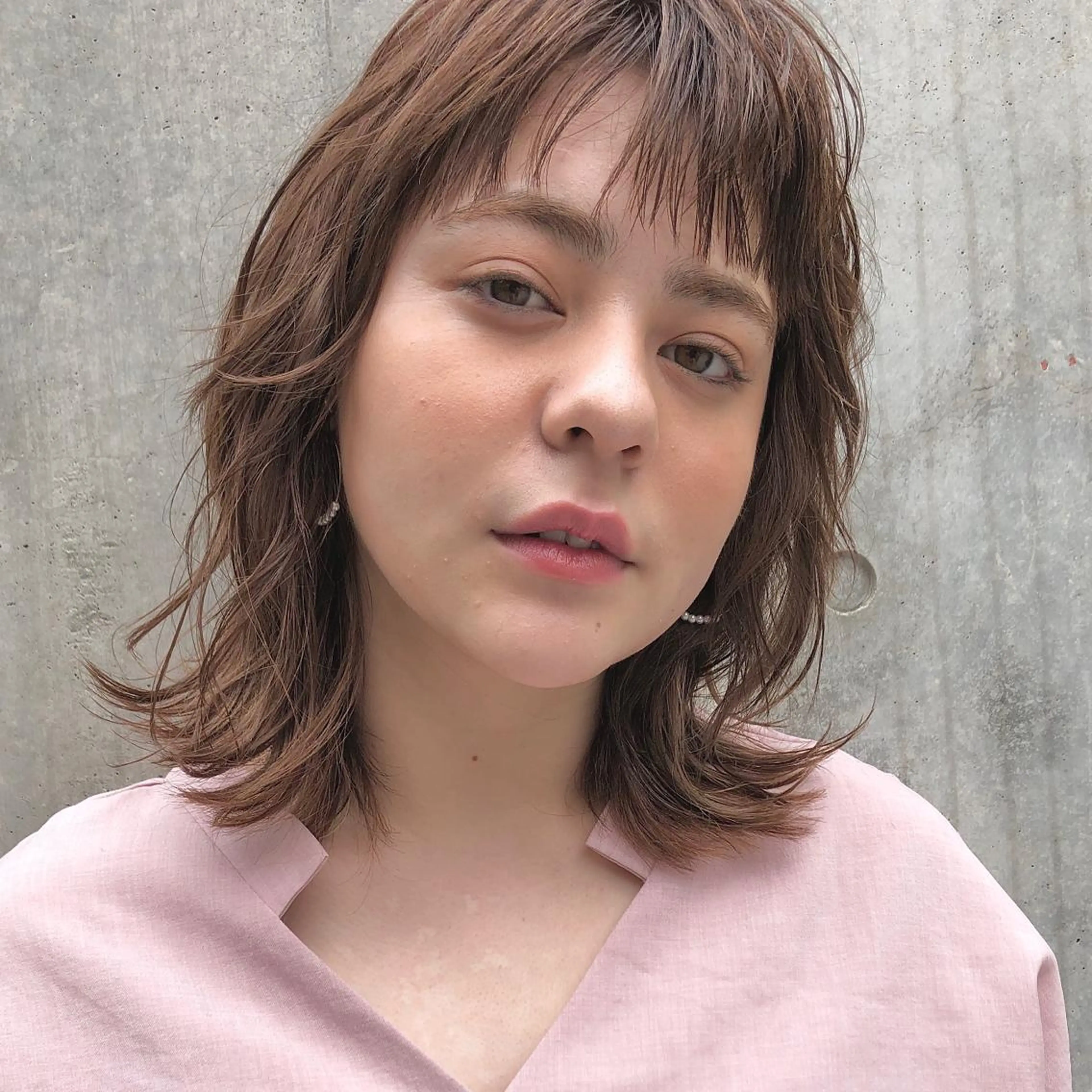 ミディアム カラー 【ダメージレス施術】 【透明感】北村 拓也のヘアスタイル