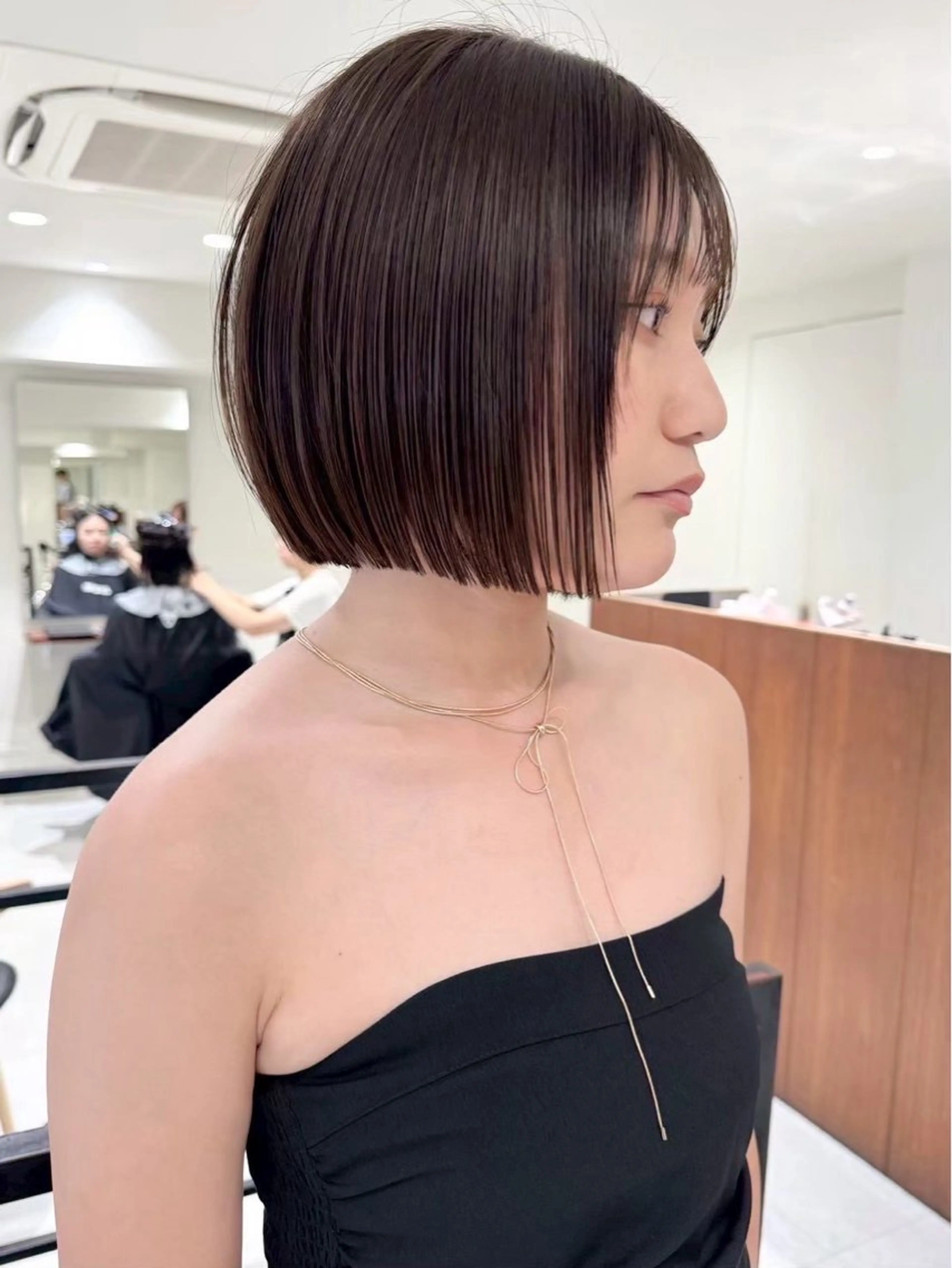 ショート カラー カット ハイトーンボブ 💎凜💎のヘアスタイル