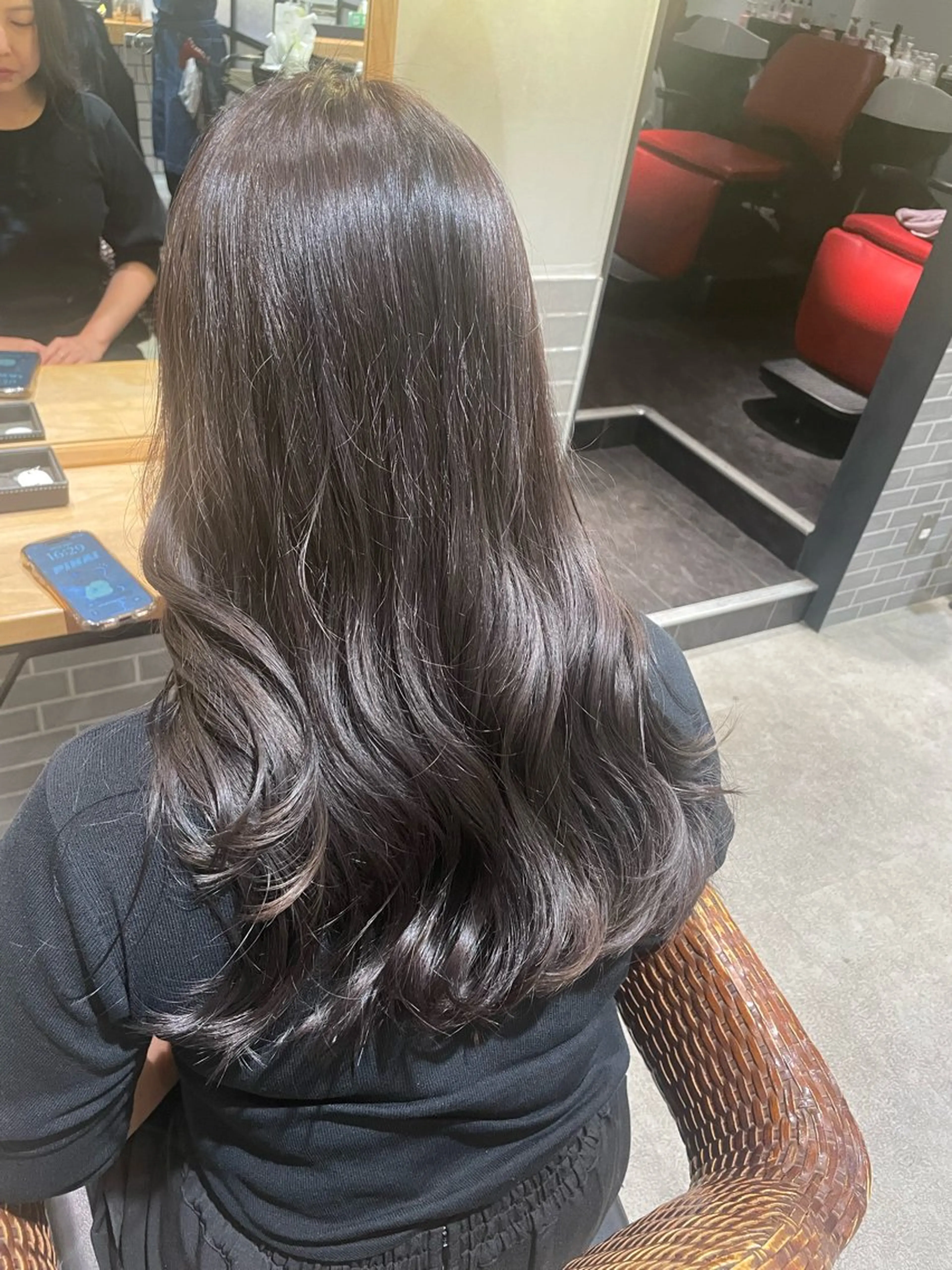 ロング カラー ヘッドスパ 暖色カラー🤎Red Neo　meiのヘアスタイル