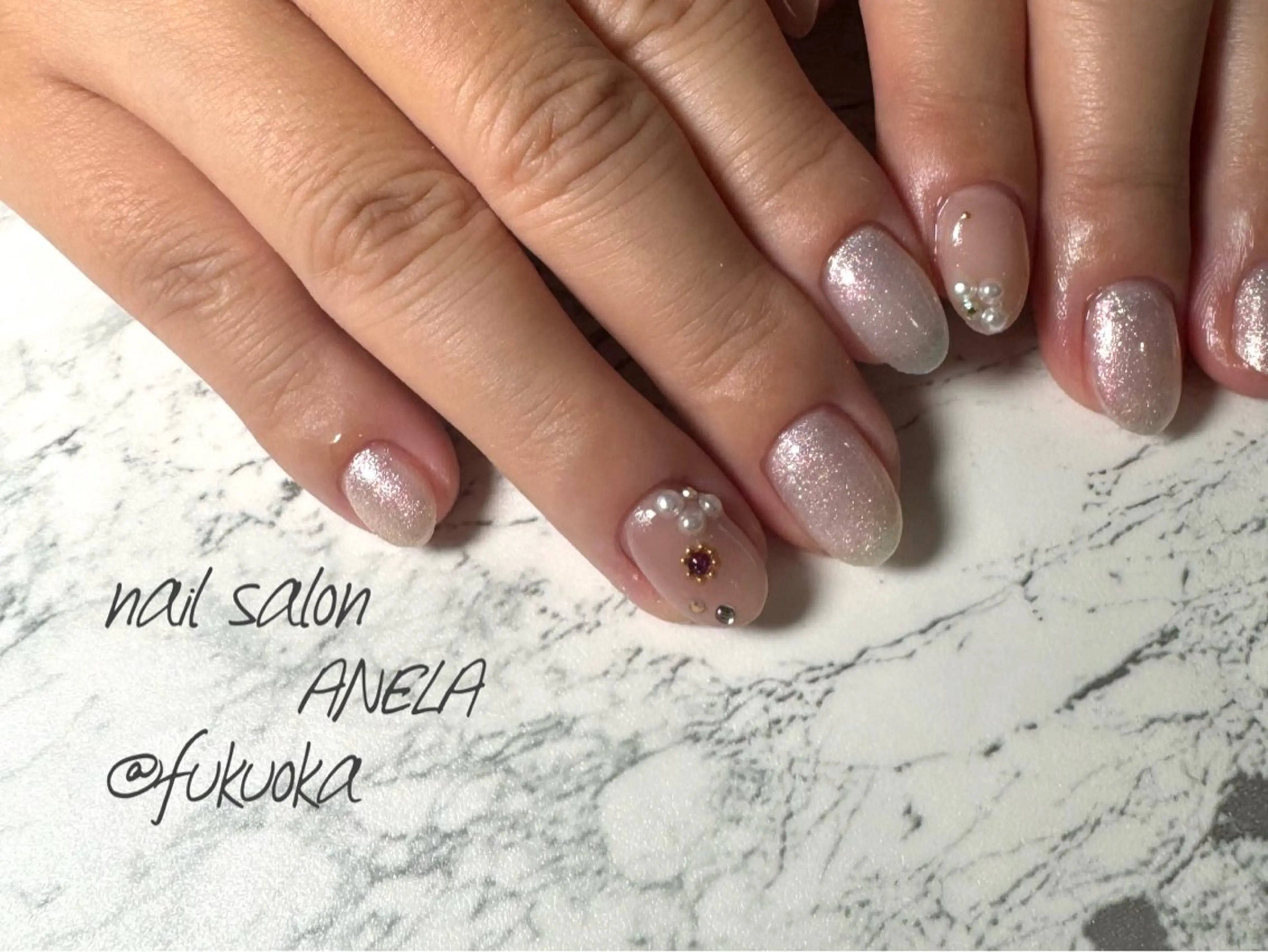 ネイル ハンドネイル nail salon ANELA mayaのネイルデザイン