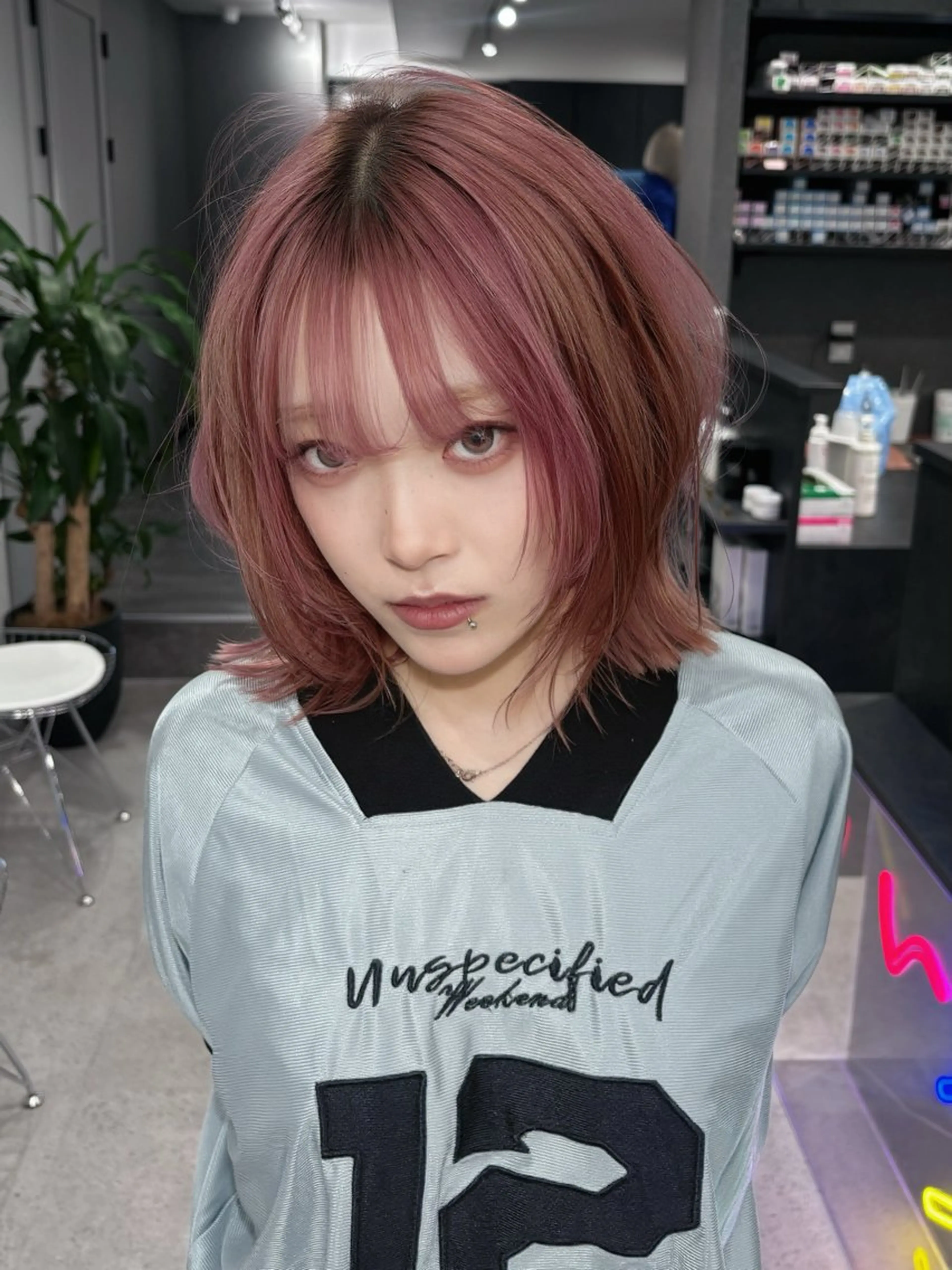 カラー ヘアカラー トリートメント 伊藤 陽菜のヘアスタイル