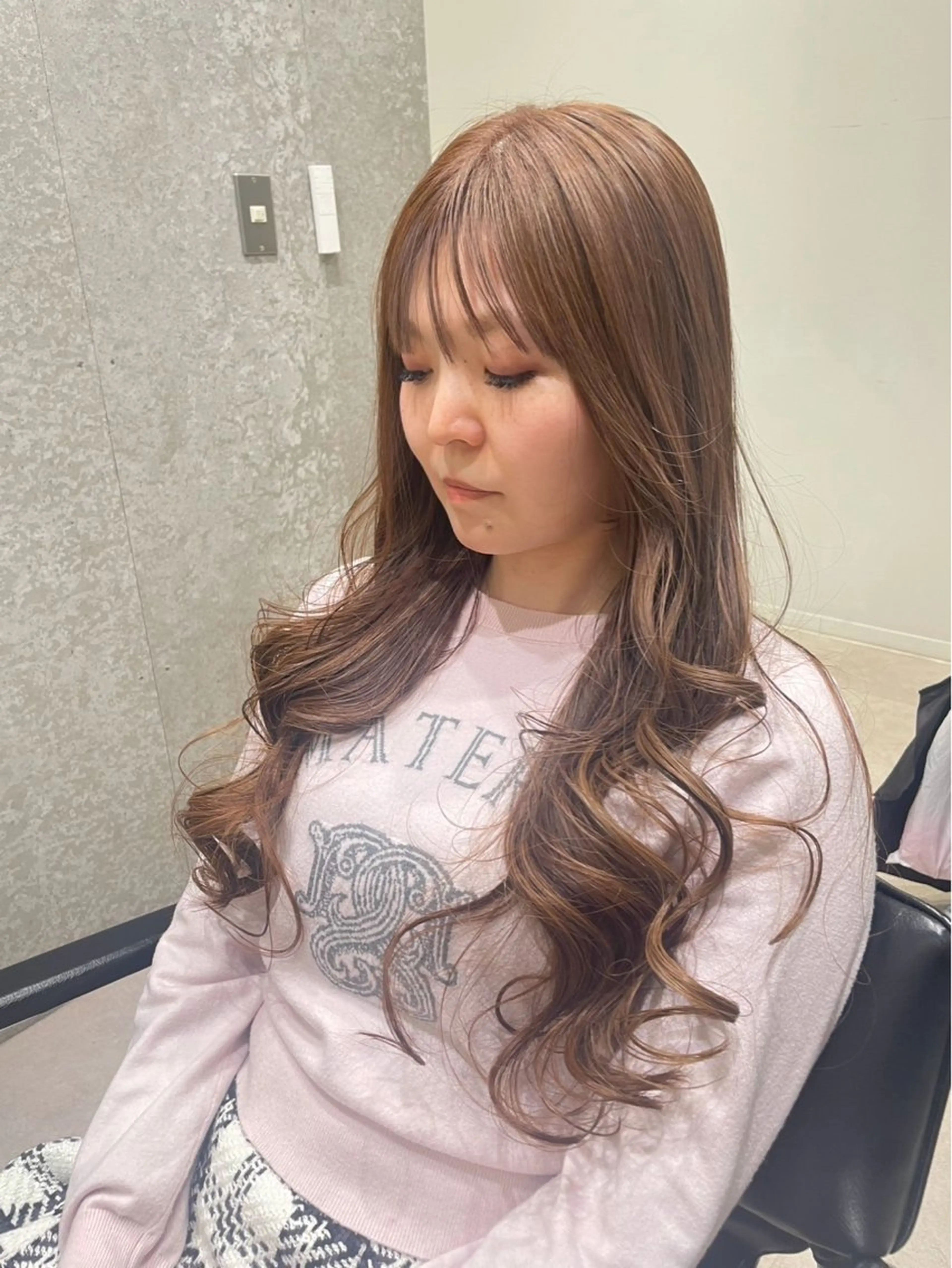 ロング カット 萩森 龍也のヘアスタイル