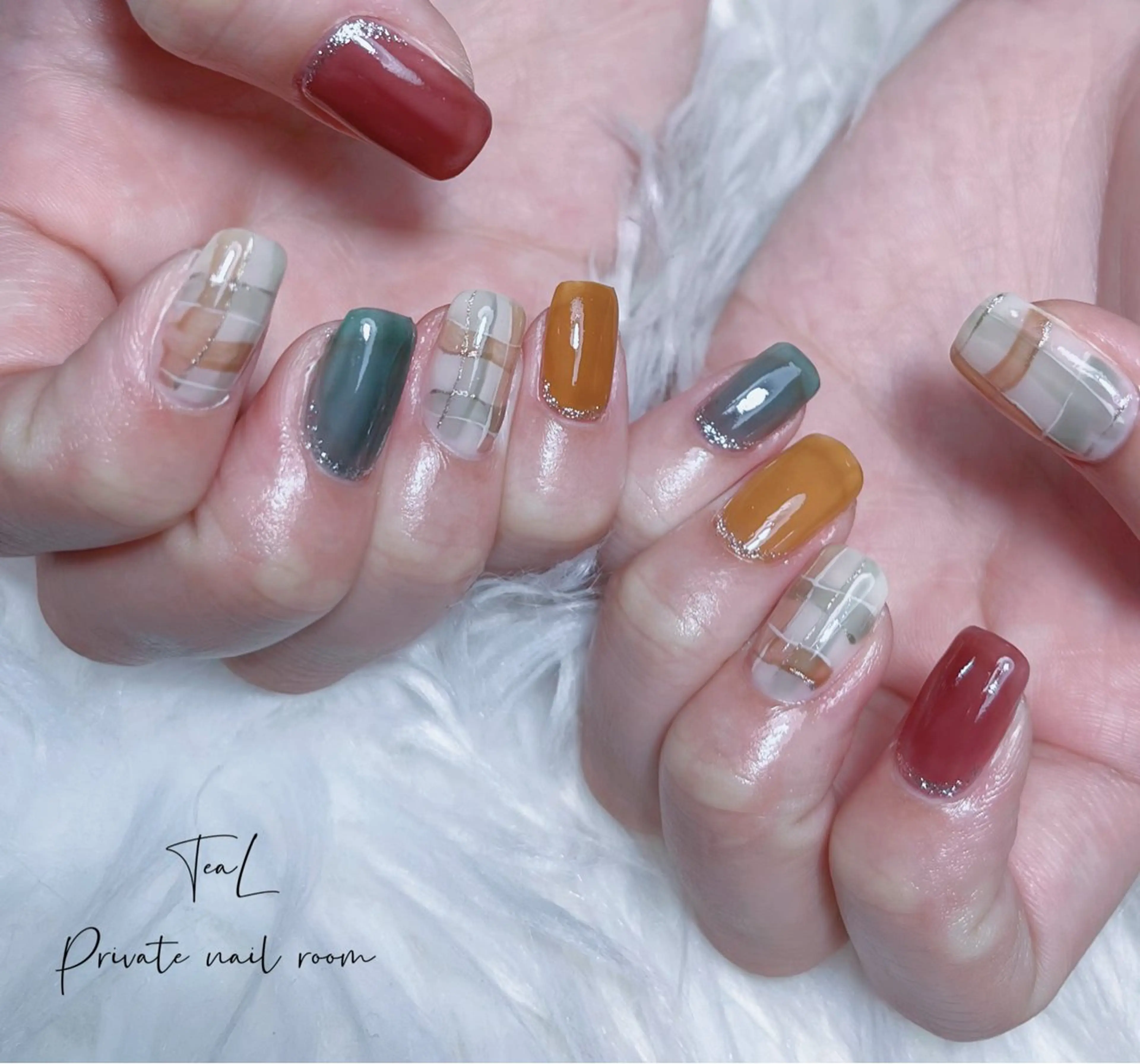 ネイル TeaL nailのネイルデザイン