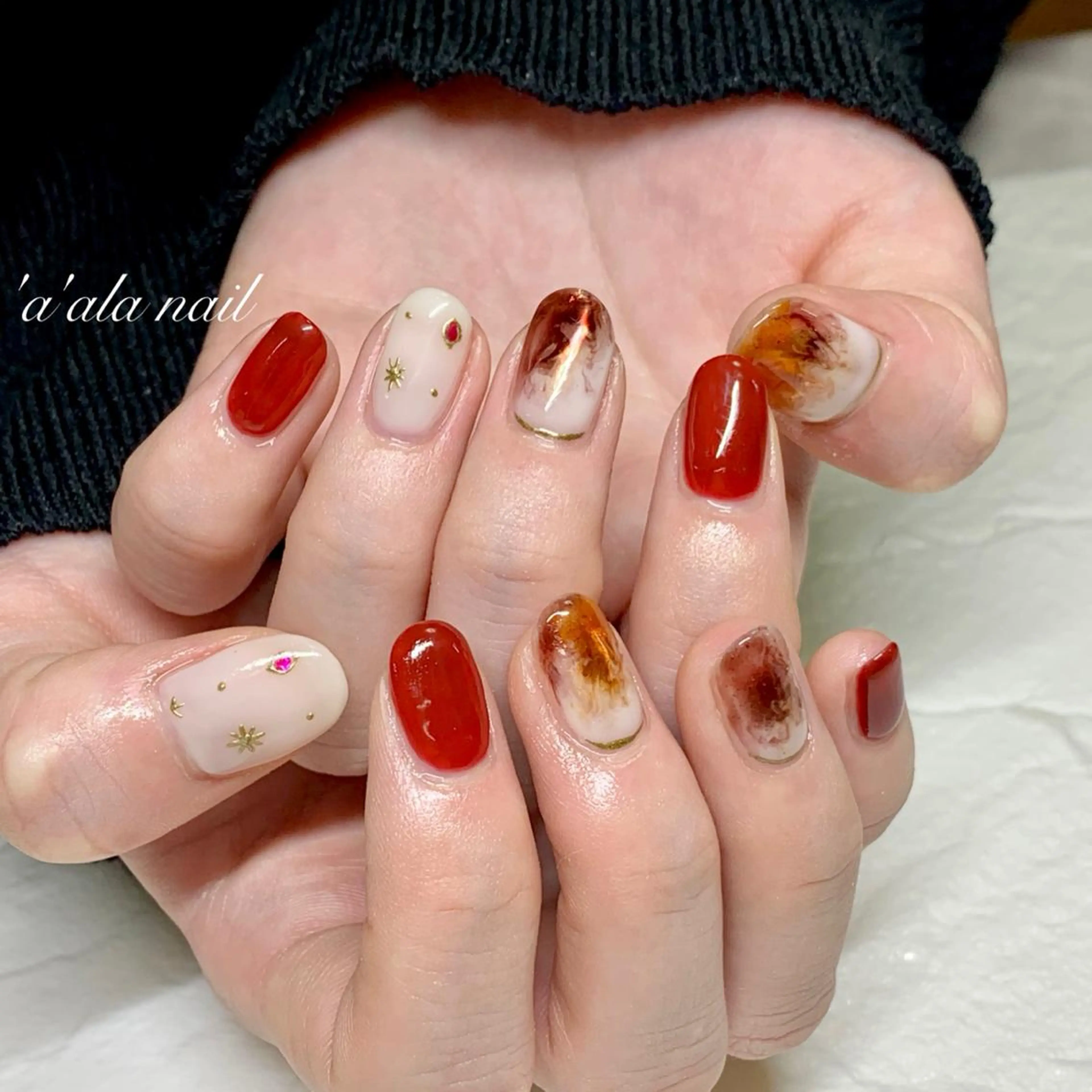 ネイル アートネイル 'a'ala nailのネイルデザイン