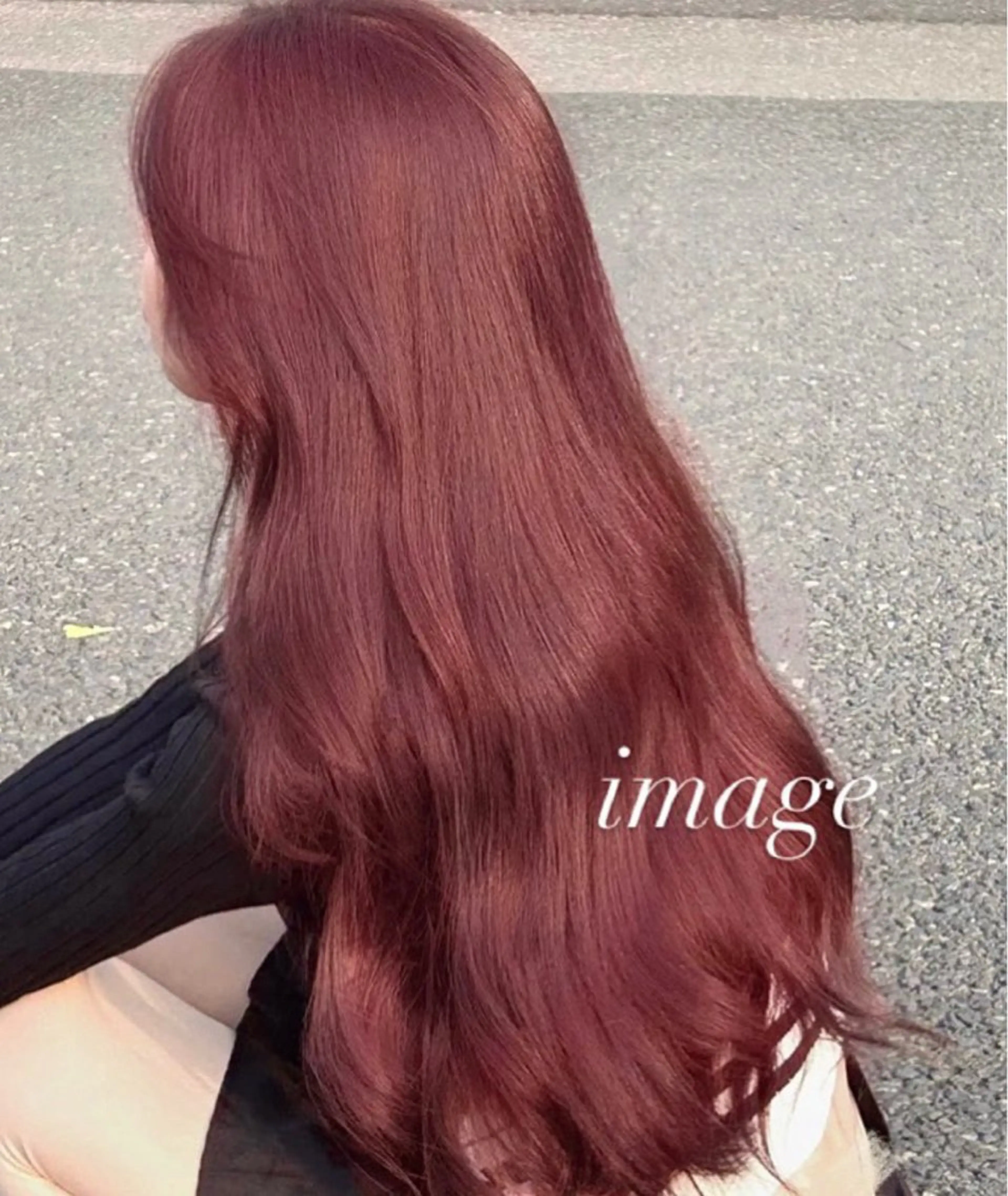 ロング カラー 山下 裕己のヘアスタイル